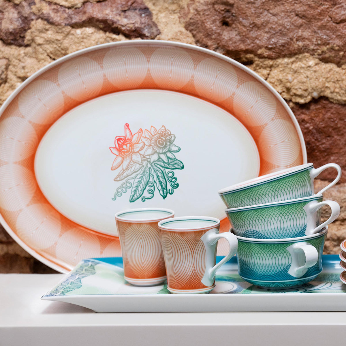 Treasures Oval Serving Platter