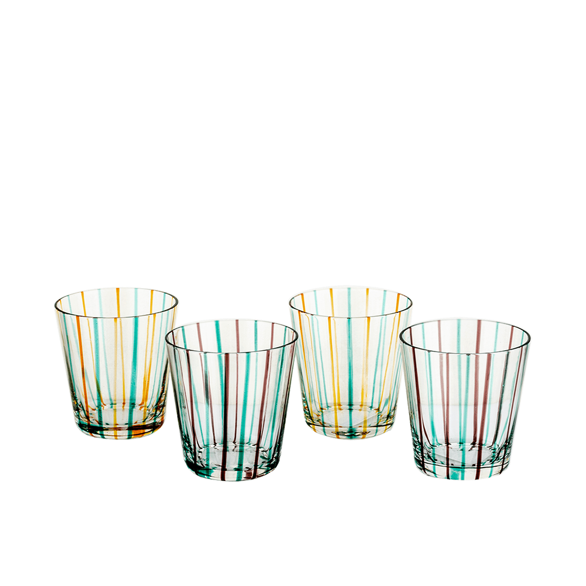 Capri Tumbler Brown & Blue Set of 2