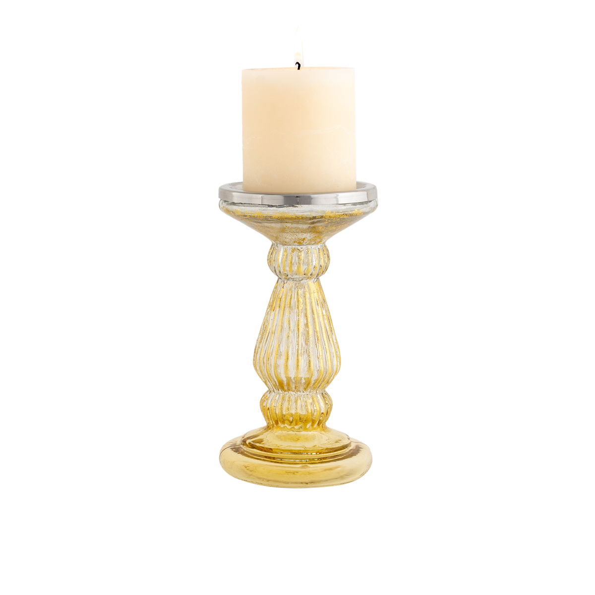 Stately Pillar Candle Holder