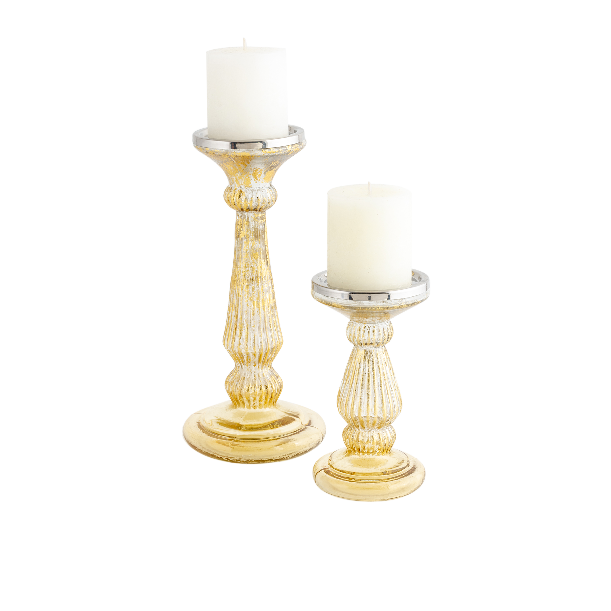 Stately Pillar Candle Holder