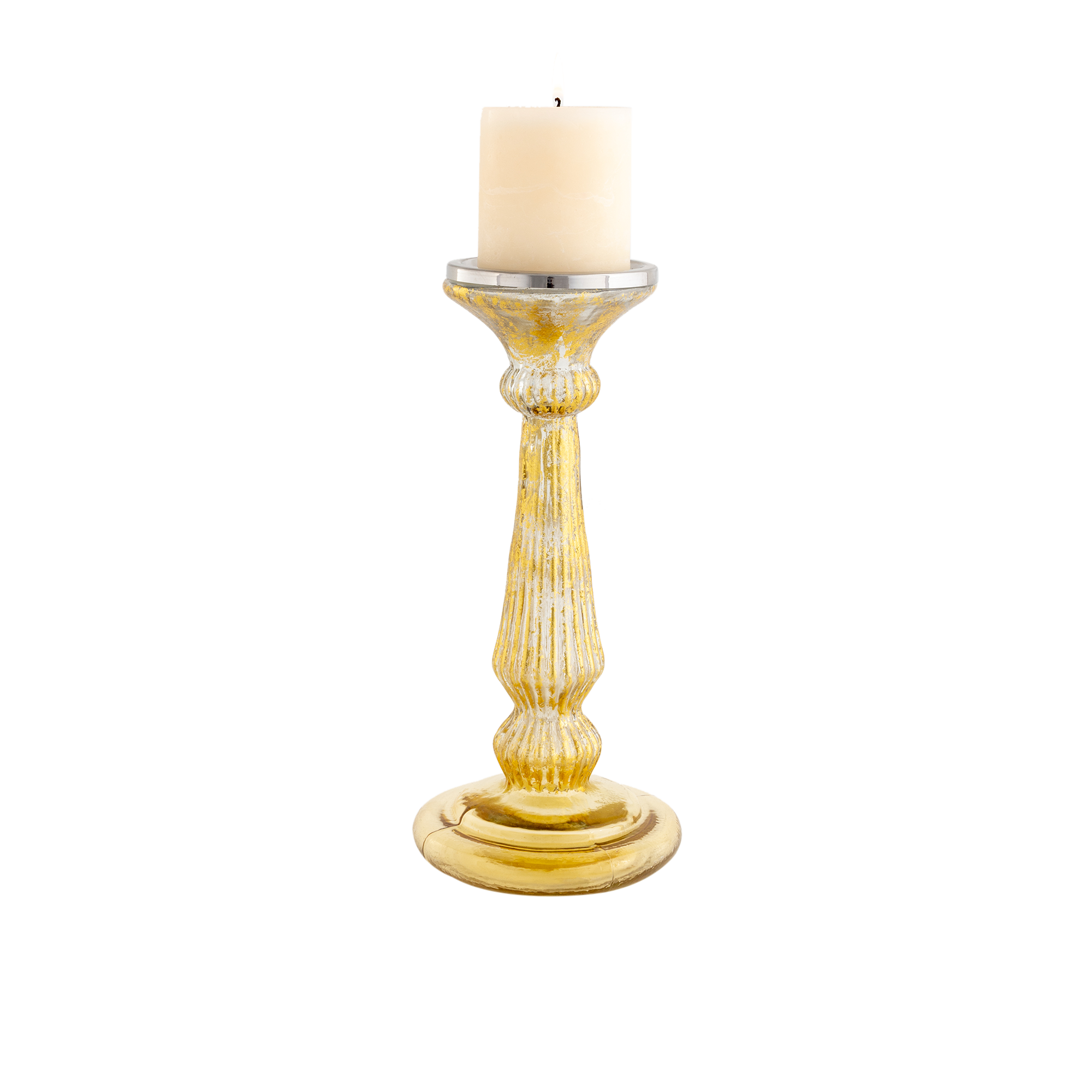 Stately Pillar Candle Holder