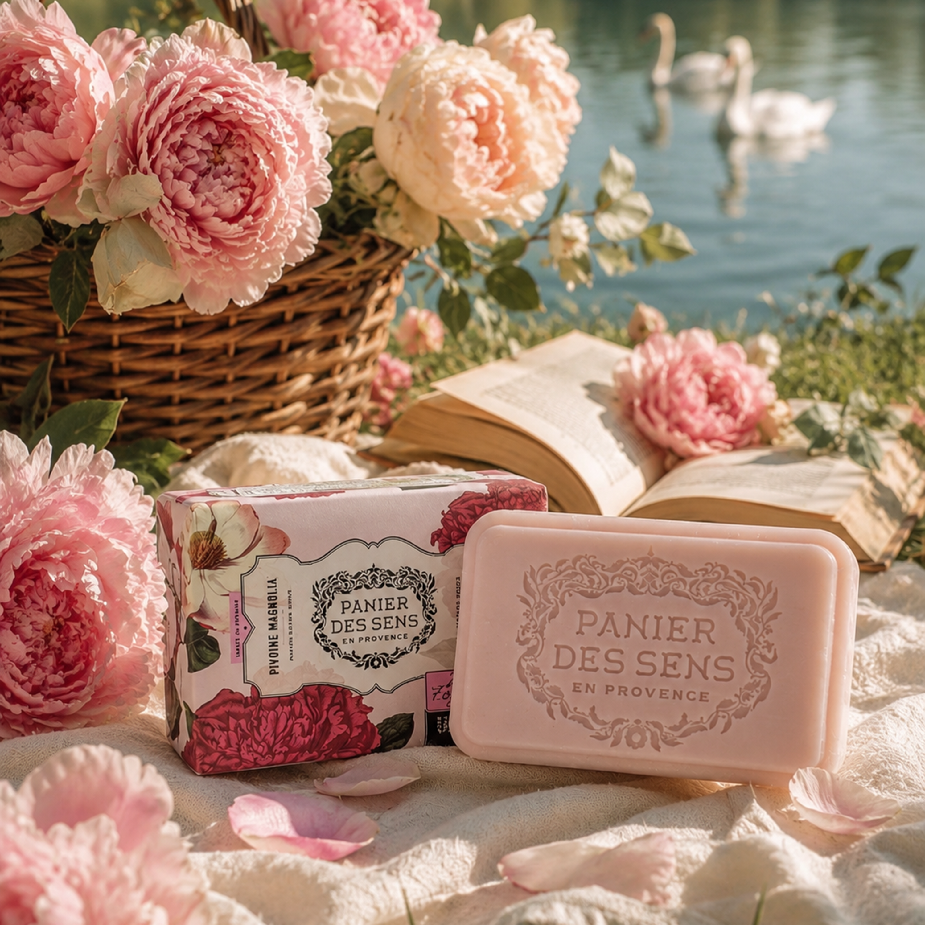 Perfumed solid soap extra mild - Peony Magnolia 200gm