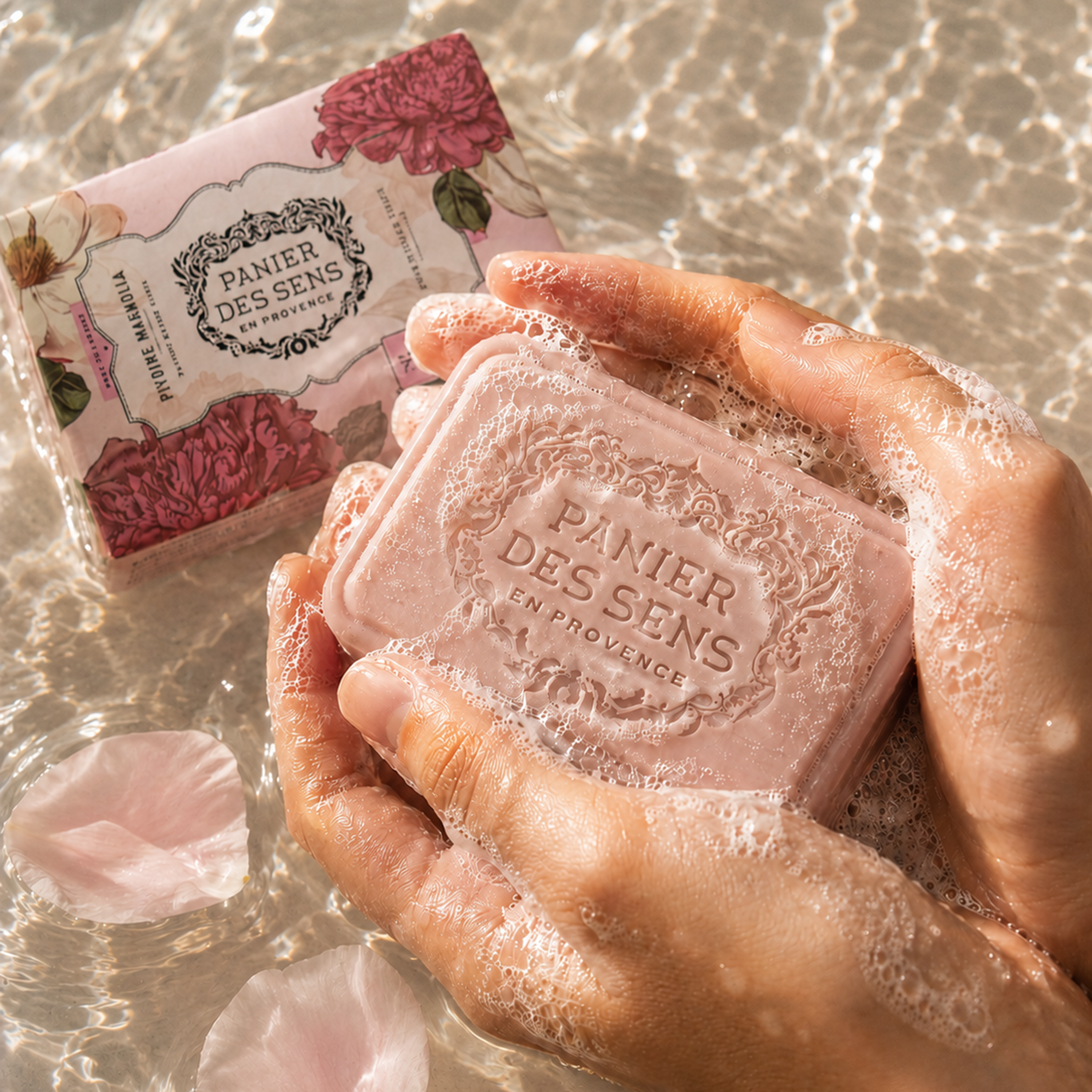 Perfumed solid soap extra mild - Peony Magnolia 200gm