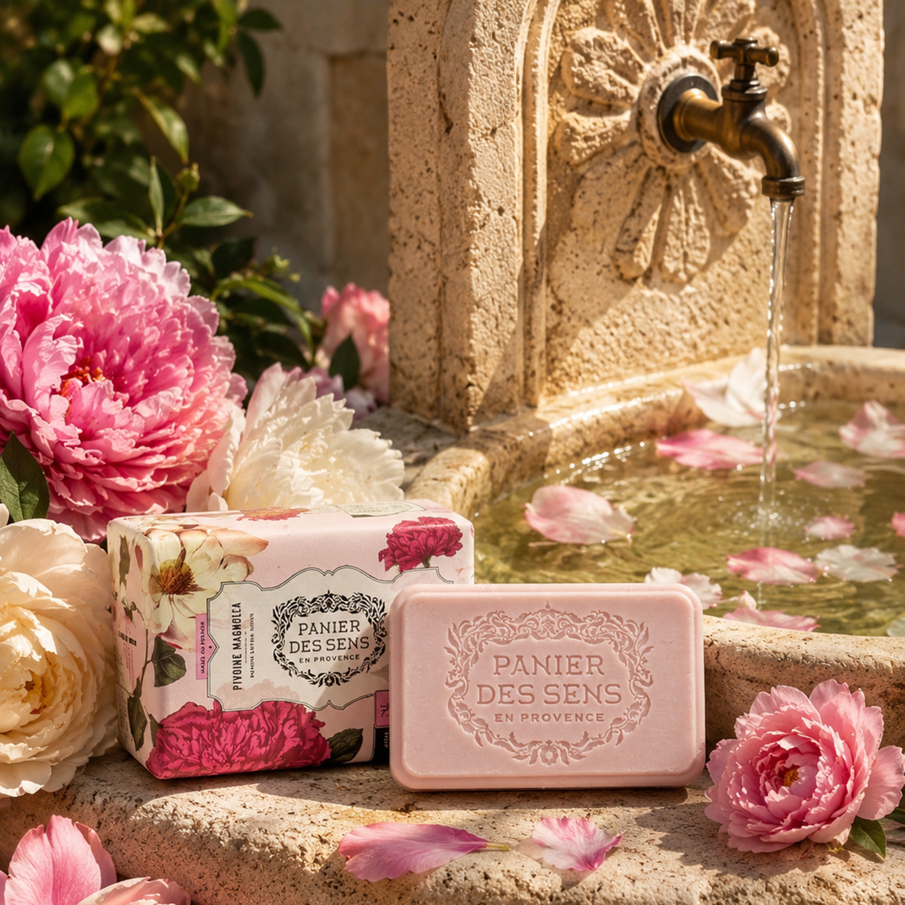 Perfumed solid soap extra mild - Peony Magnolia 200gm