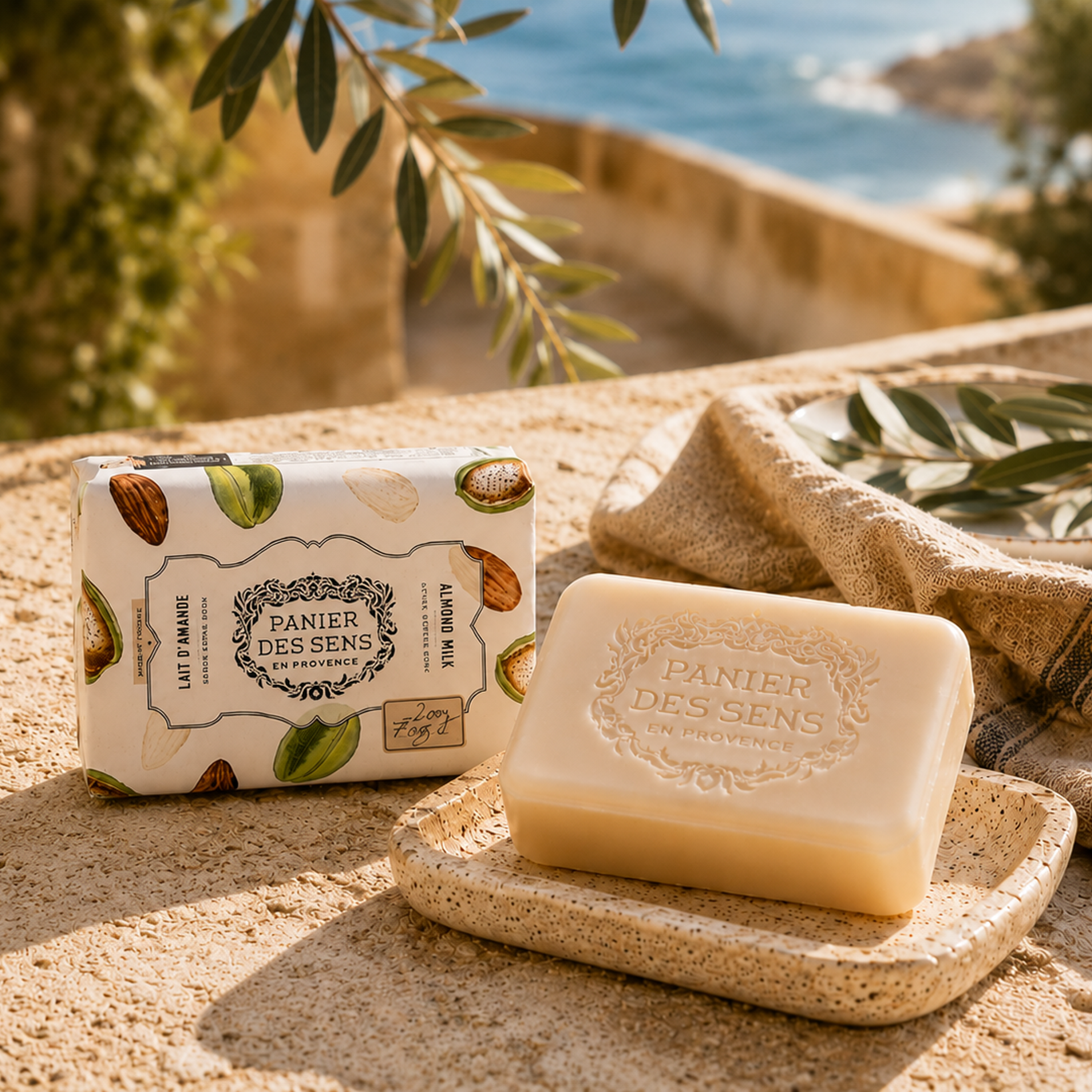 Perfumed solid soap extra mild - Almond milk 200gm