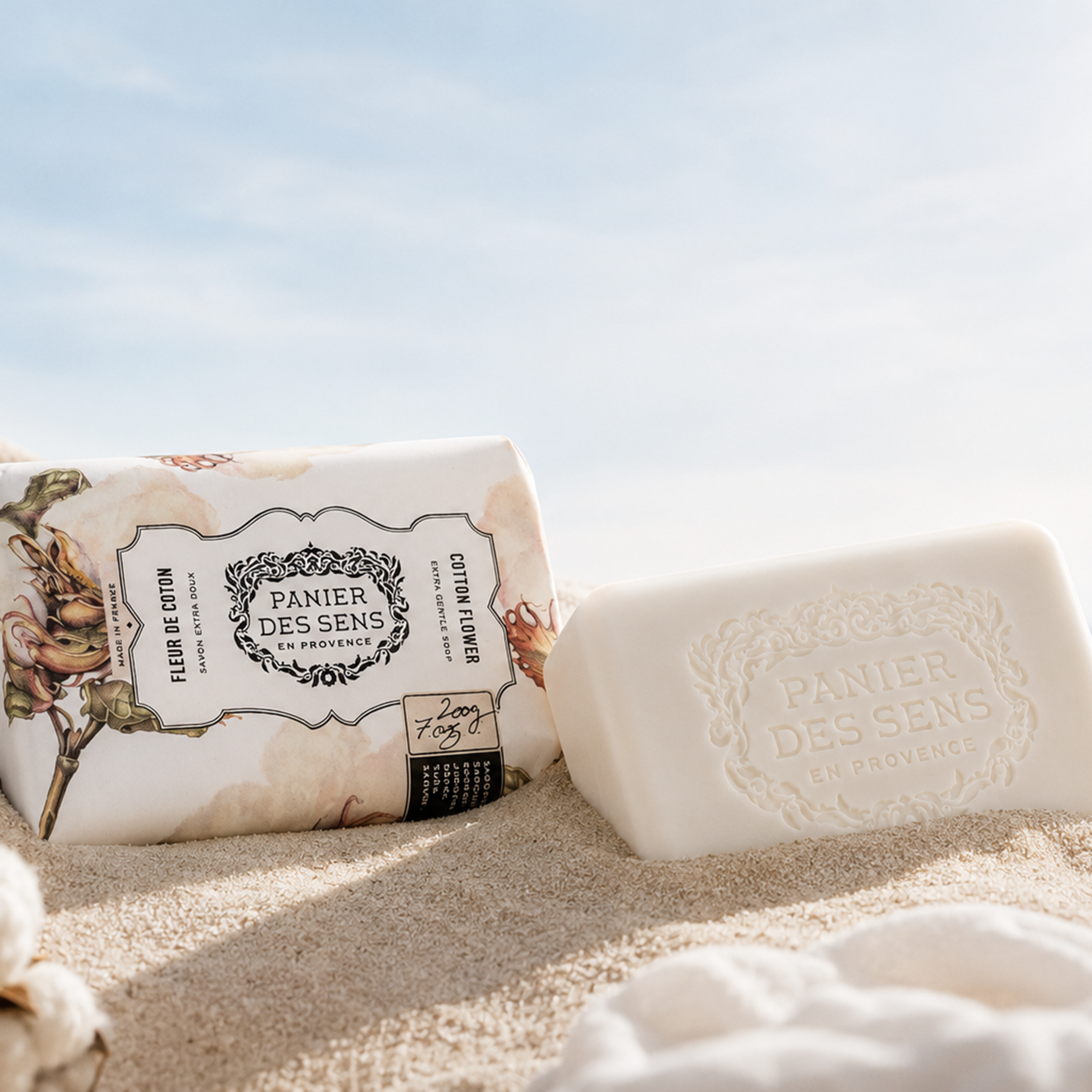 Perfumed solid soap extra mild - Cotton Flower 200gm