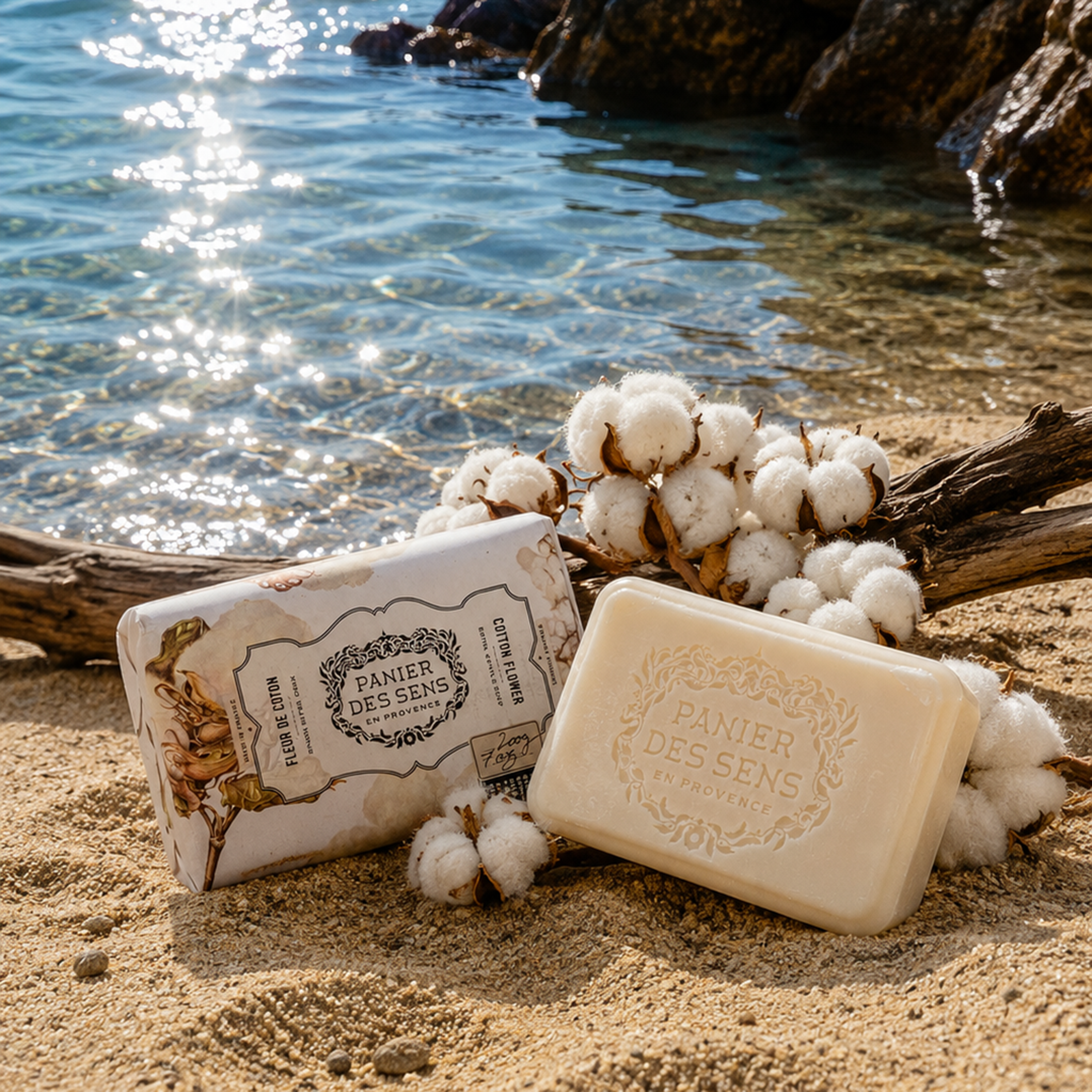 Perfumed solid soap extra mild - Cotton Flower 200gm