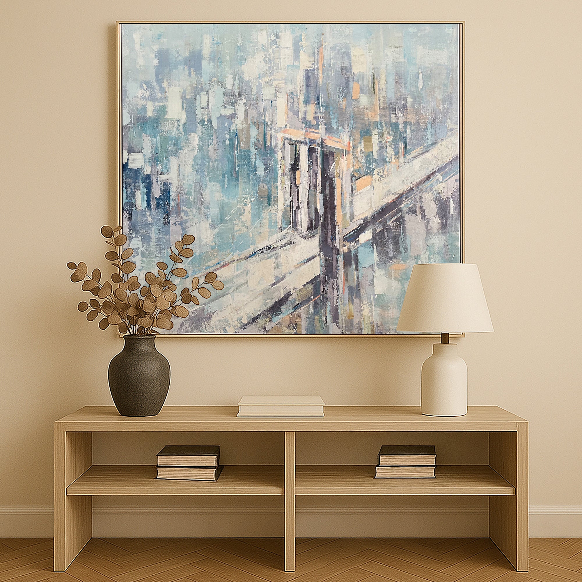 Spectrum Wall Art Blue I
