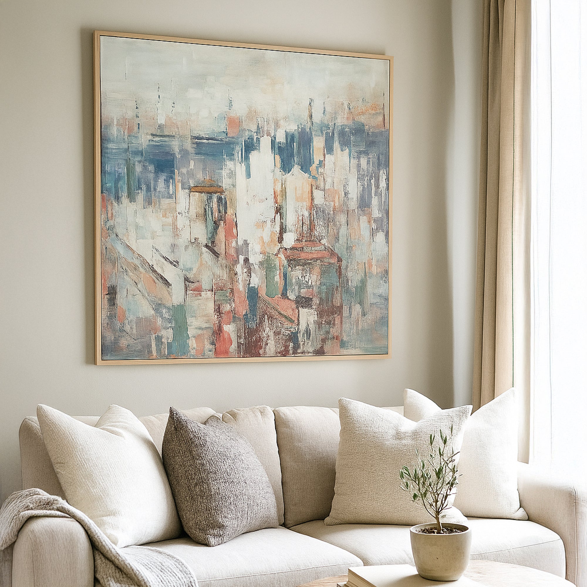 Spectrum Wall Art Orange