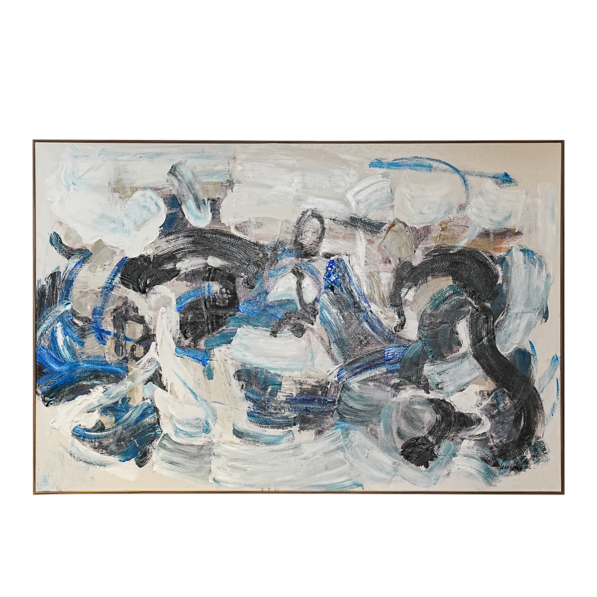 Spectrum Wall Art Blue/White