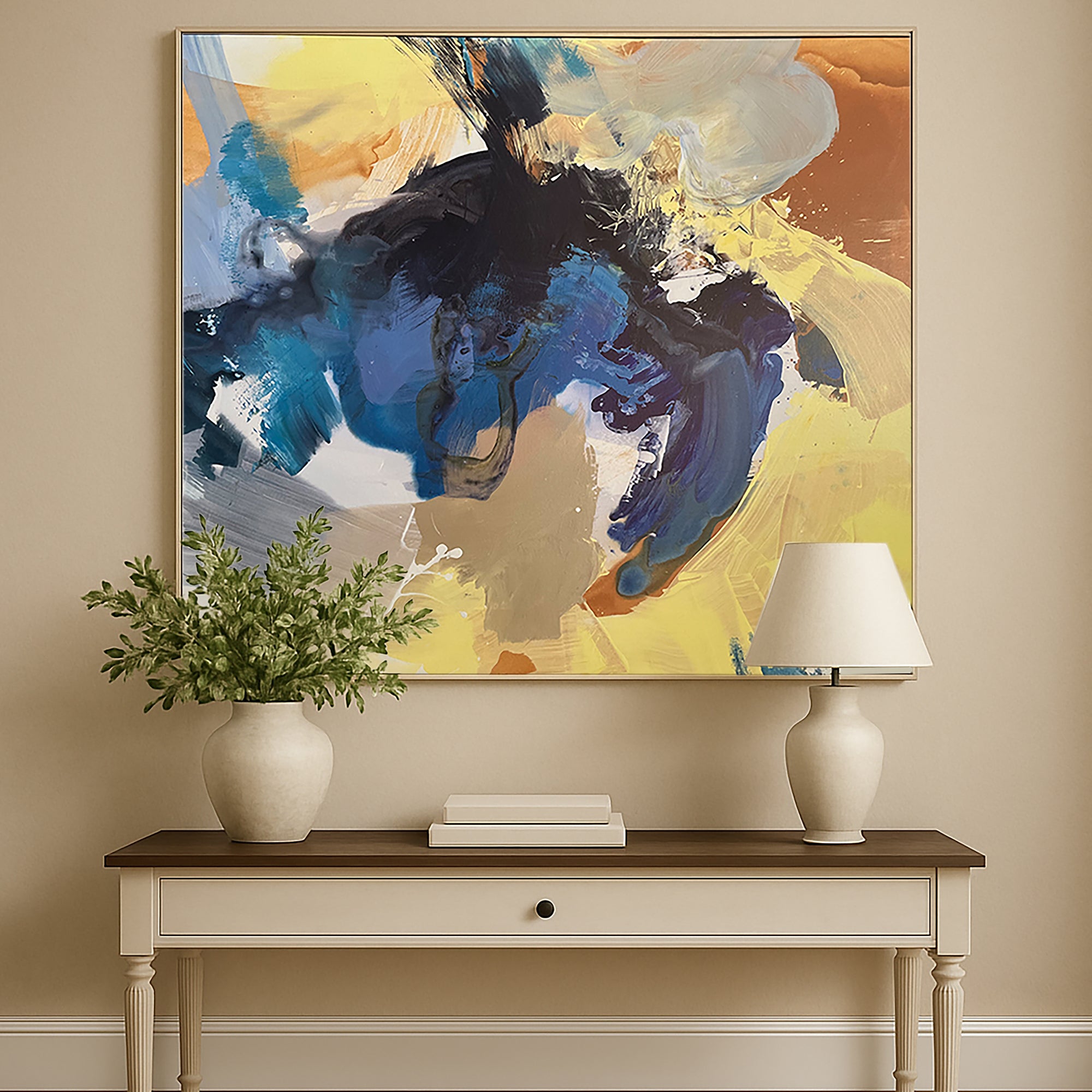 Spectrum Wall Art Yellow