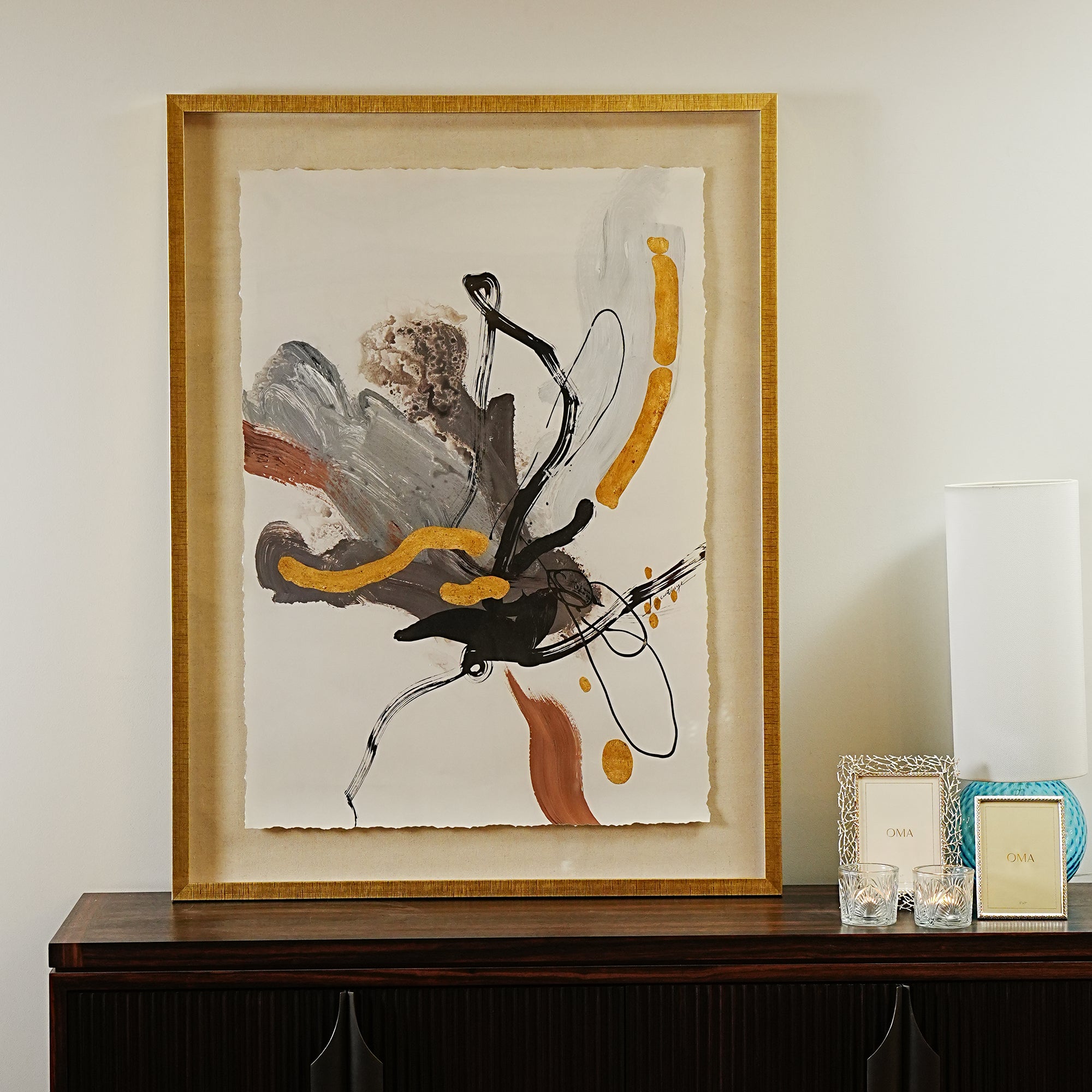 Spectrum Wall Art Black