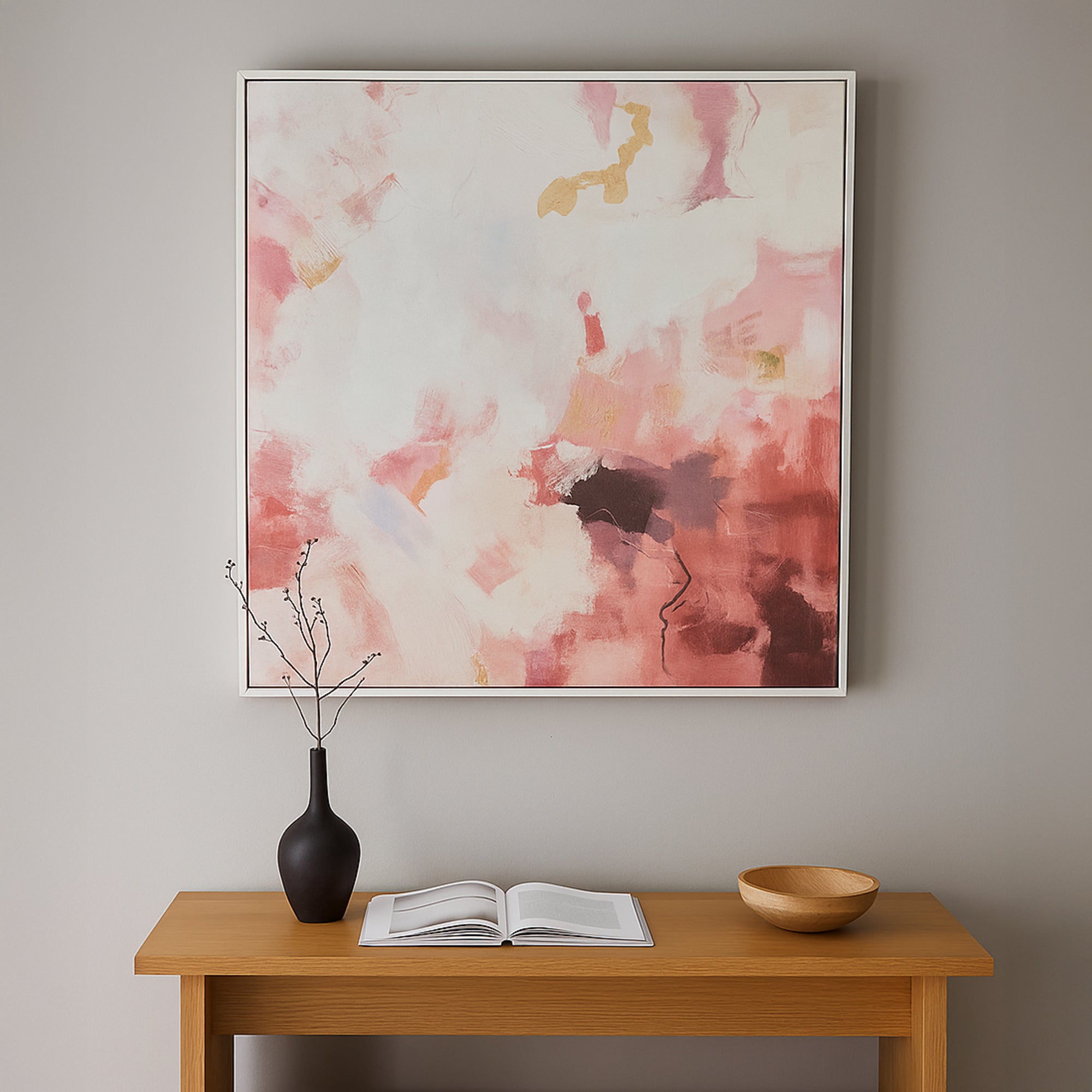 Spectrum Wall Art Pink