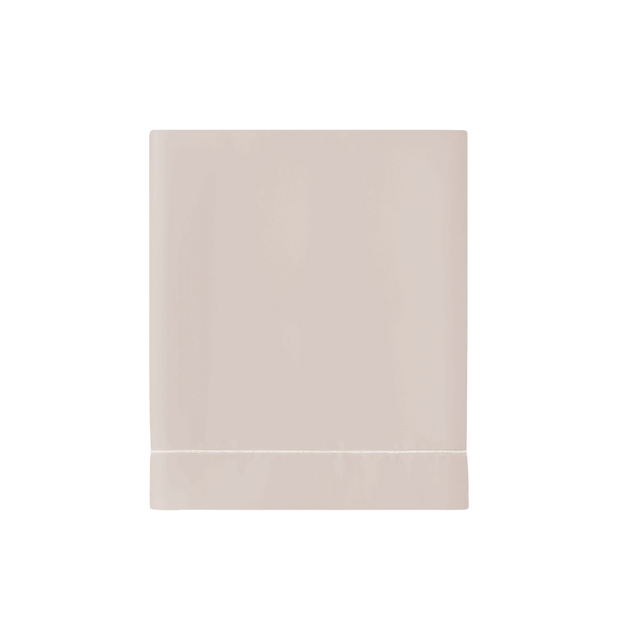 Dalia 100% Egyptian Cotton Sateen King Flat Sheet