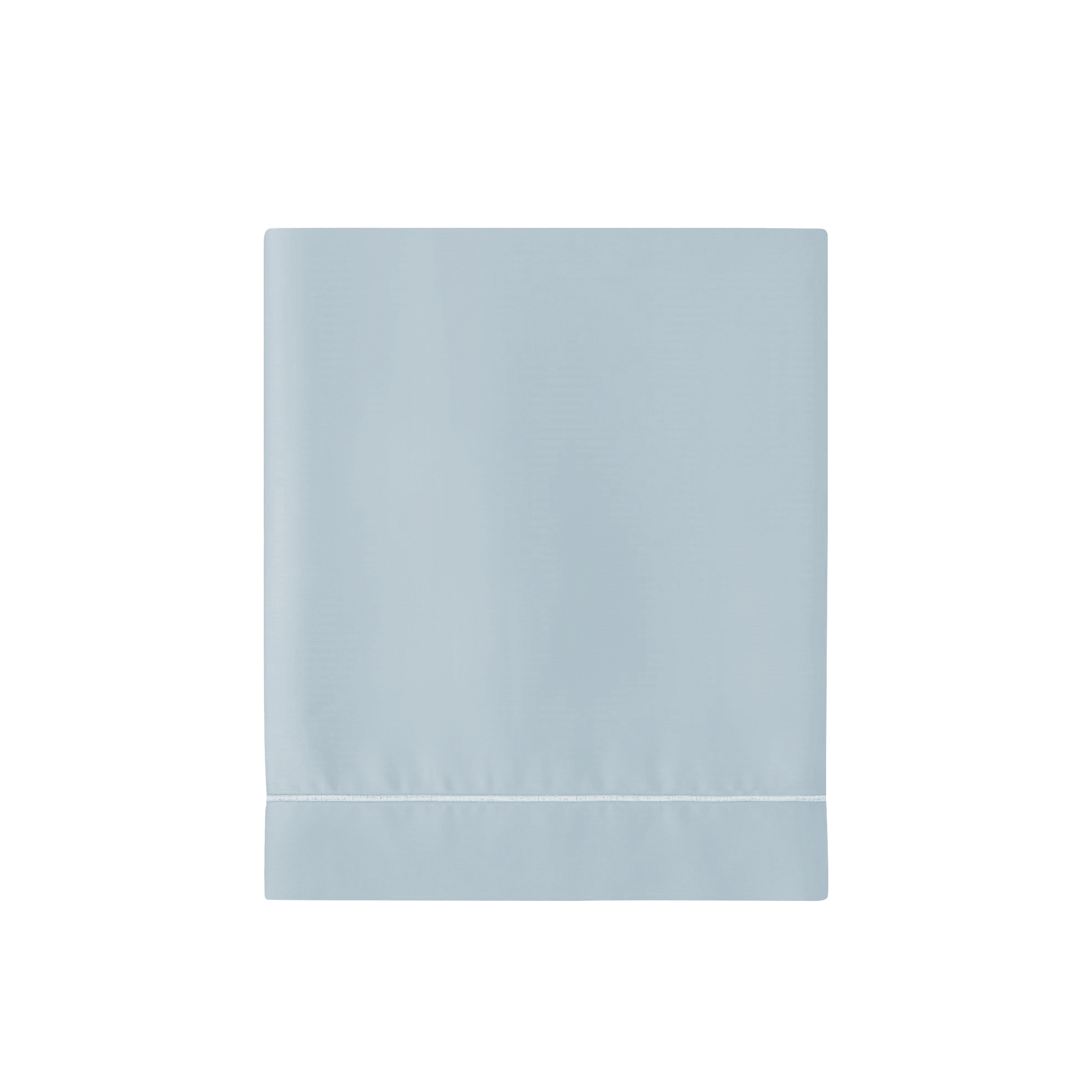 Dalia 100% Egyptian Cotton Sateen King Flat Sheet