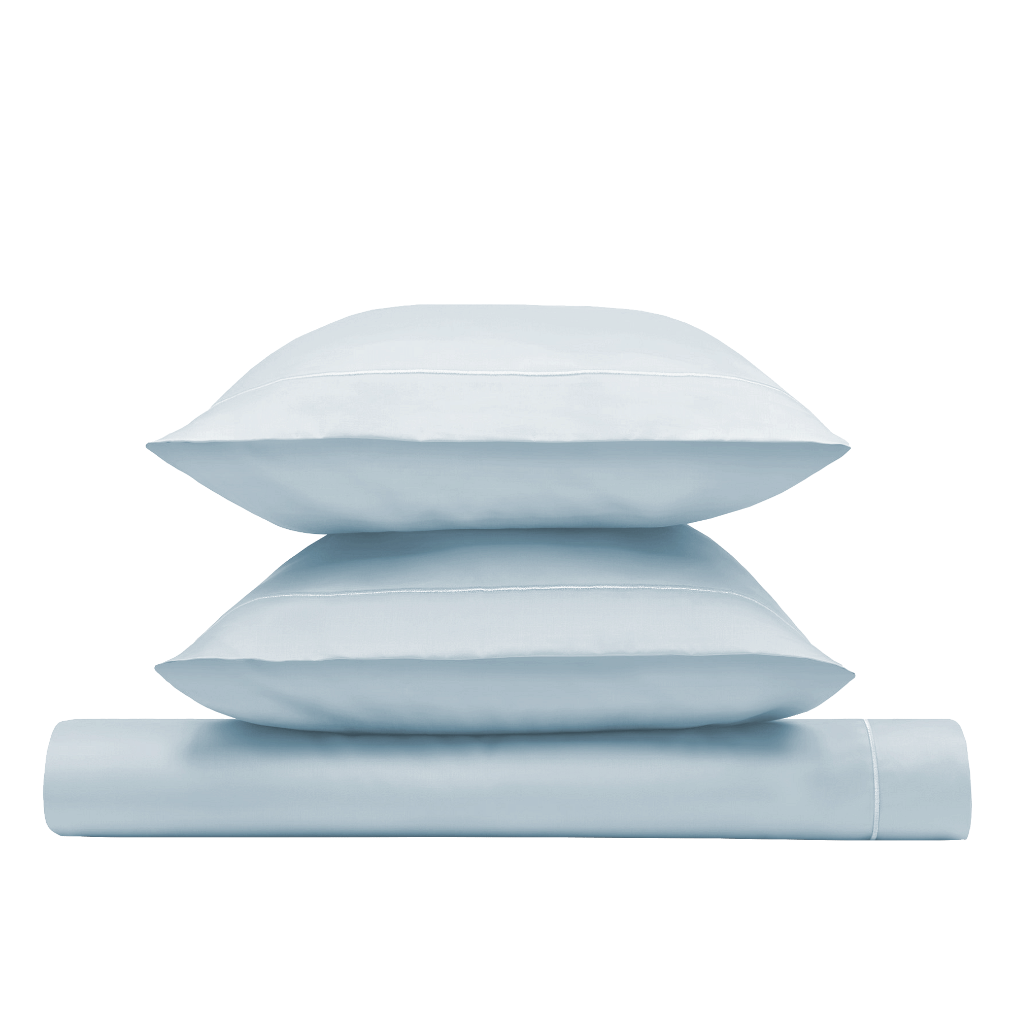 Dalia 100% Egyptian Cotton Sateen King Flat Sheet
