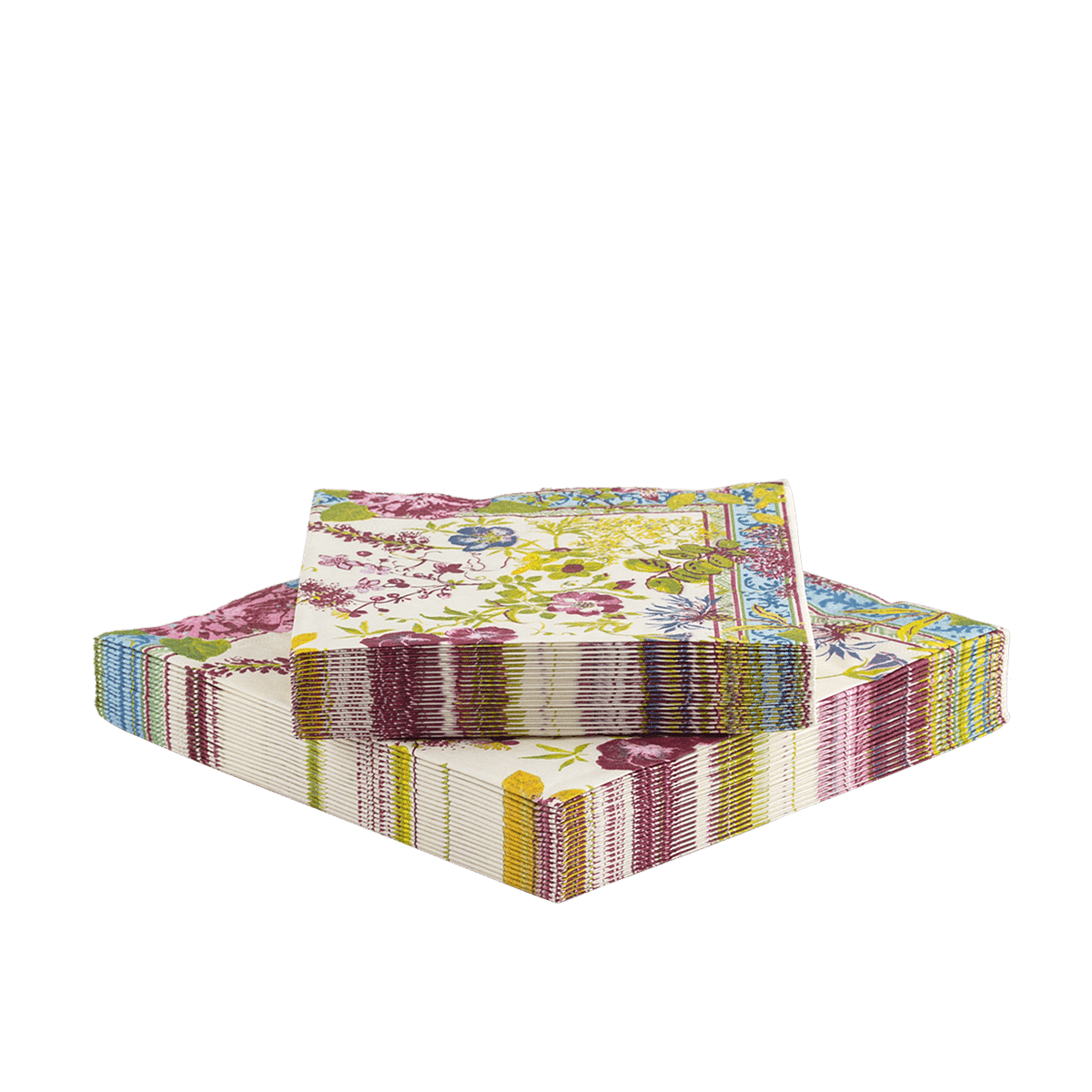 Napkin-Millefleurs Multicolor Cocktail