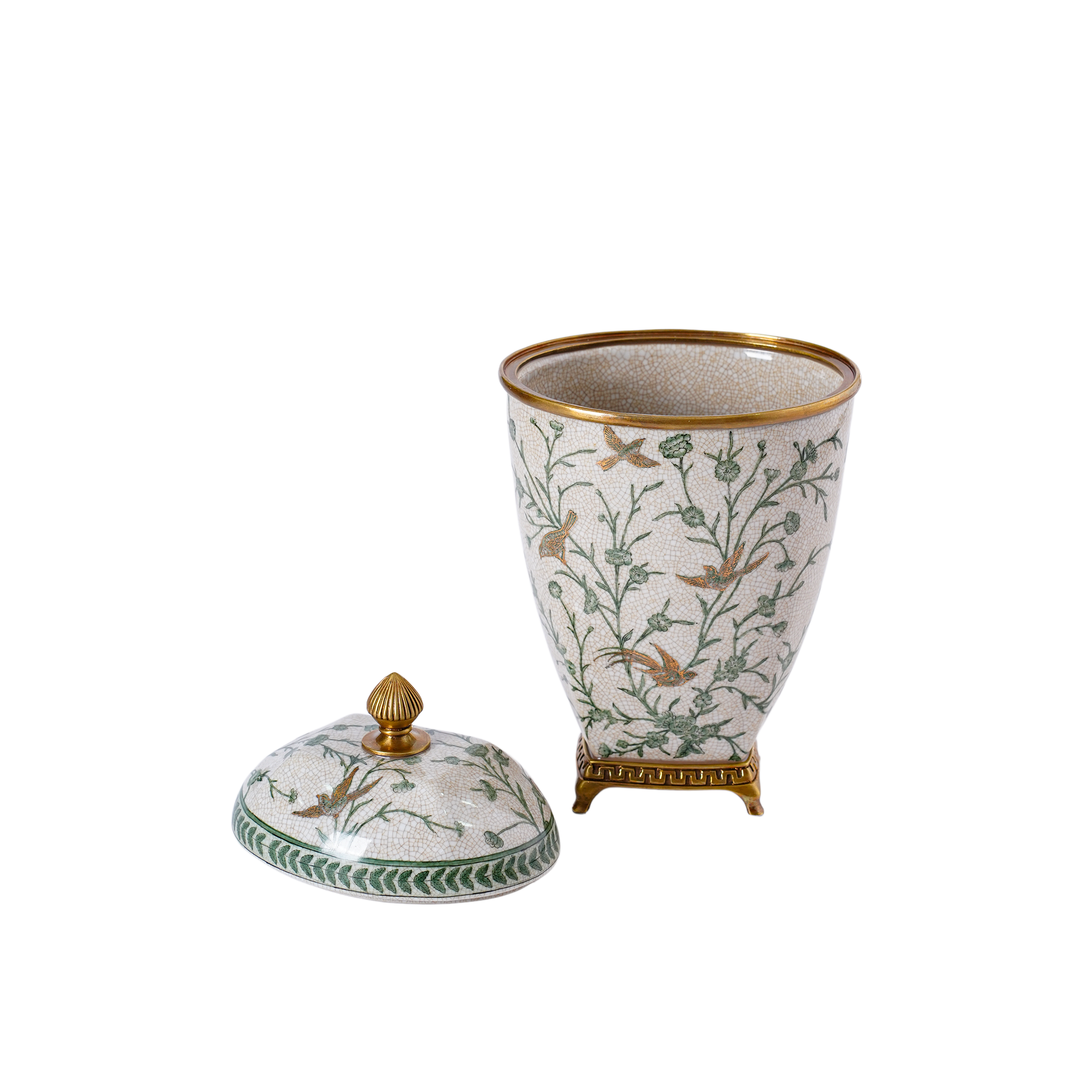 Elegant Eden Ginger Jar