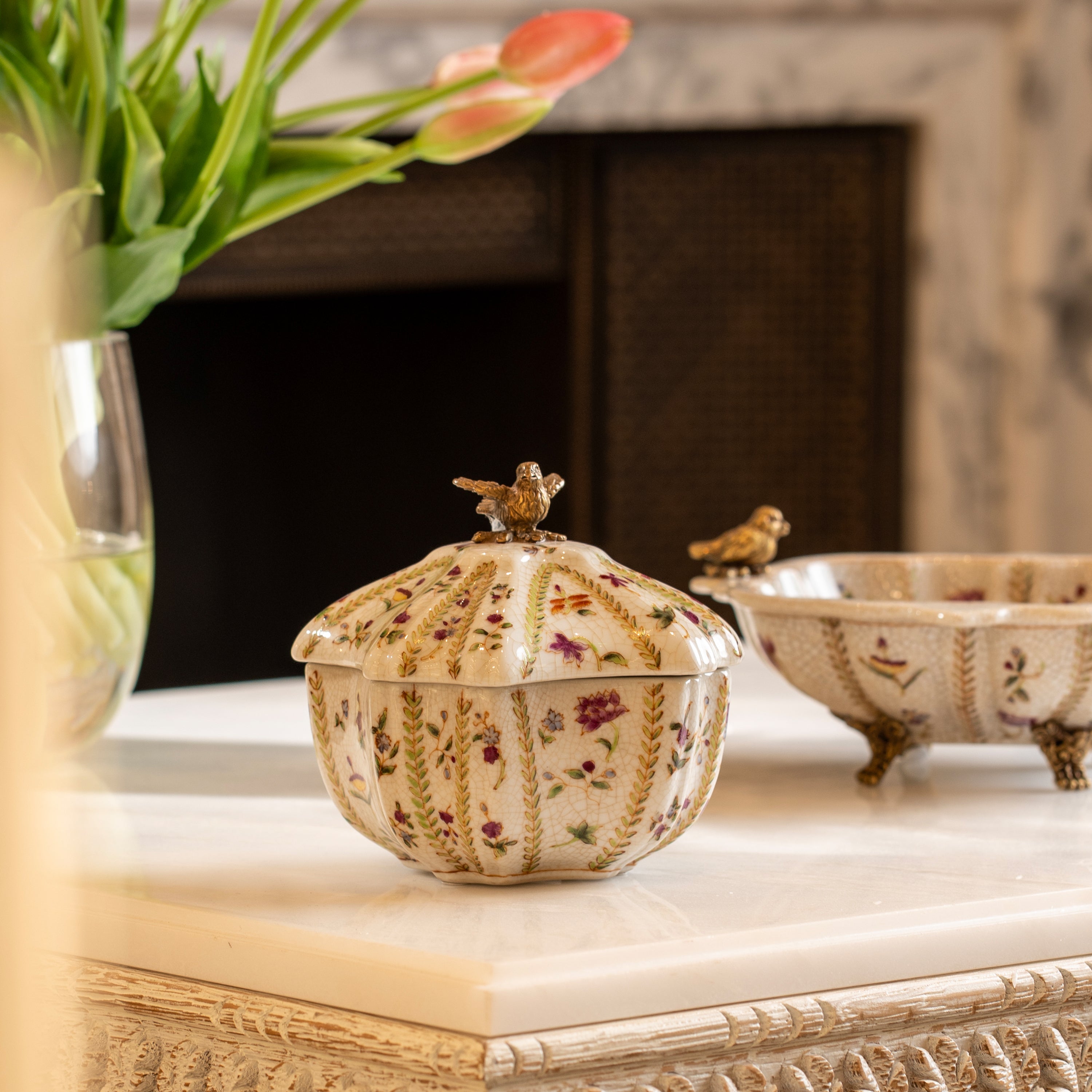 Elegant Eden Rosa Decor Box