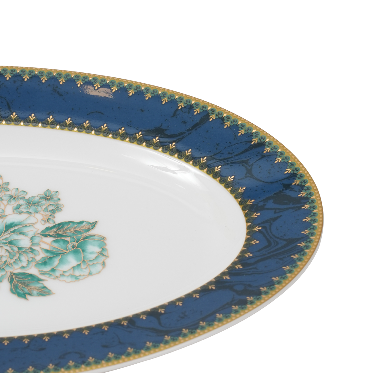 Luella Serving Platter Dark Blue