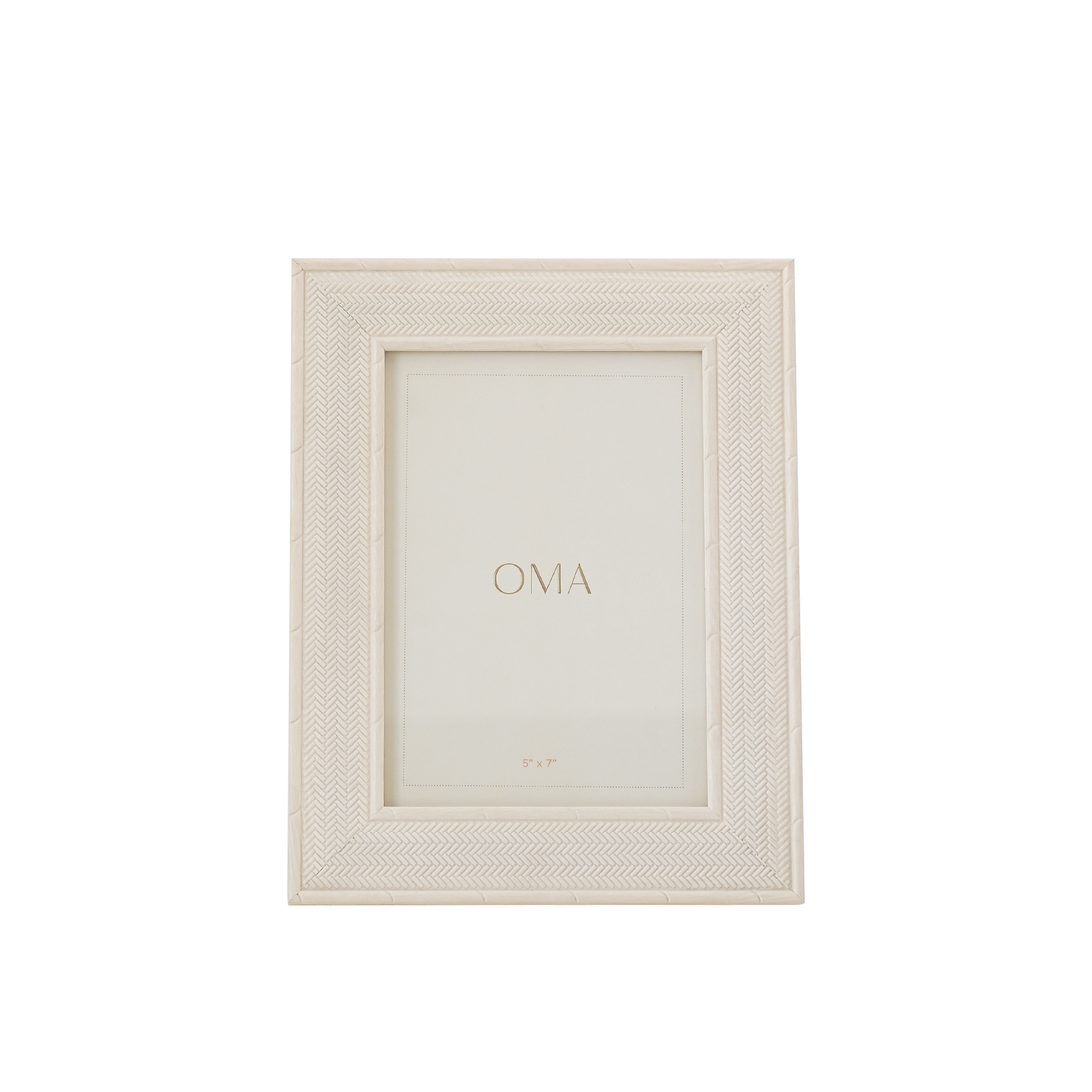 Samara picture frame 5x7 Ivory