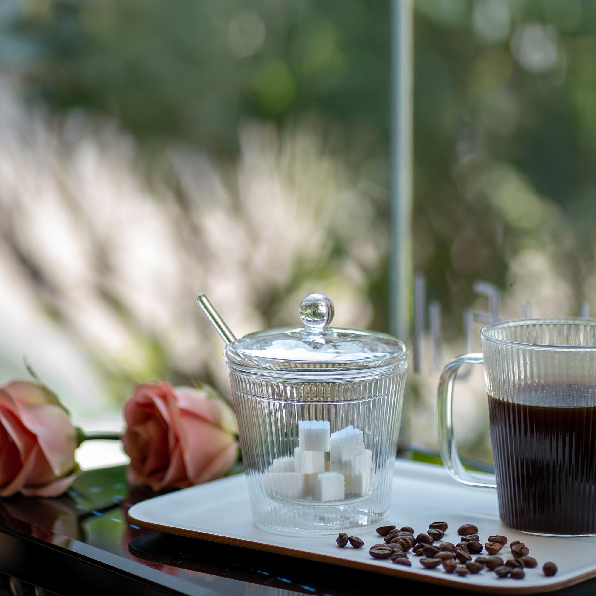 Amour'S Cafe Sugar Pot