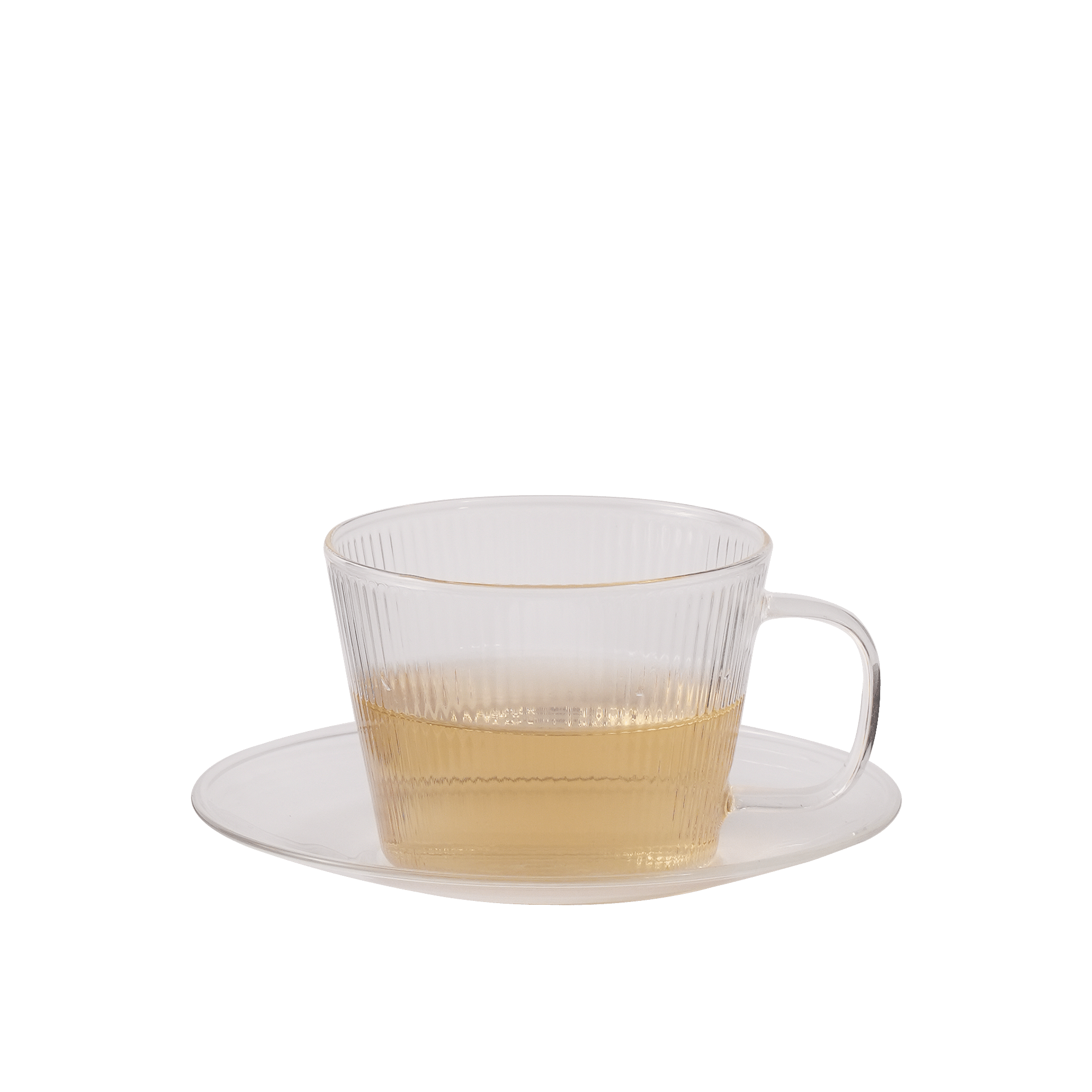 Amour'S Cafe Tea Cup & Saucer