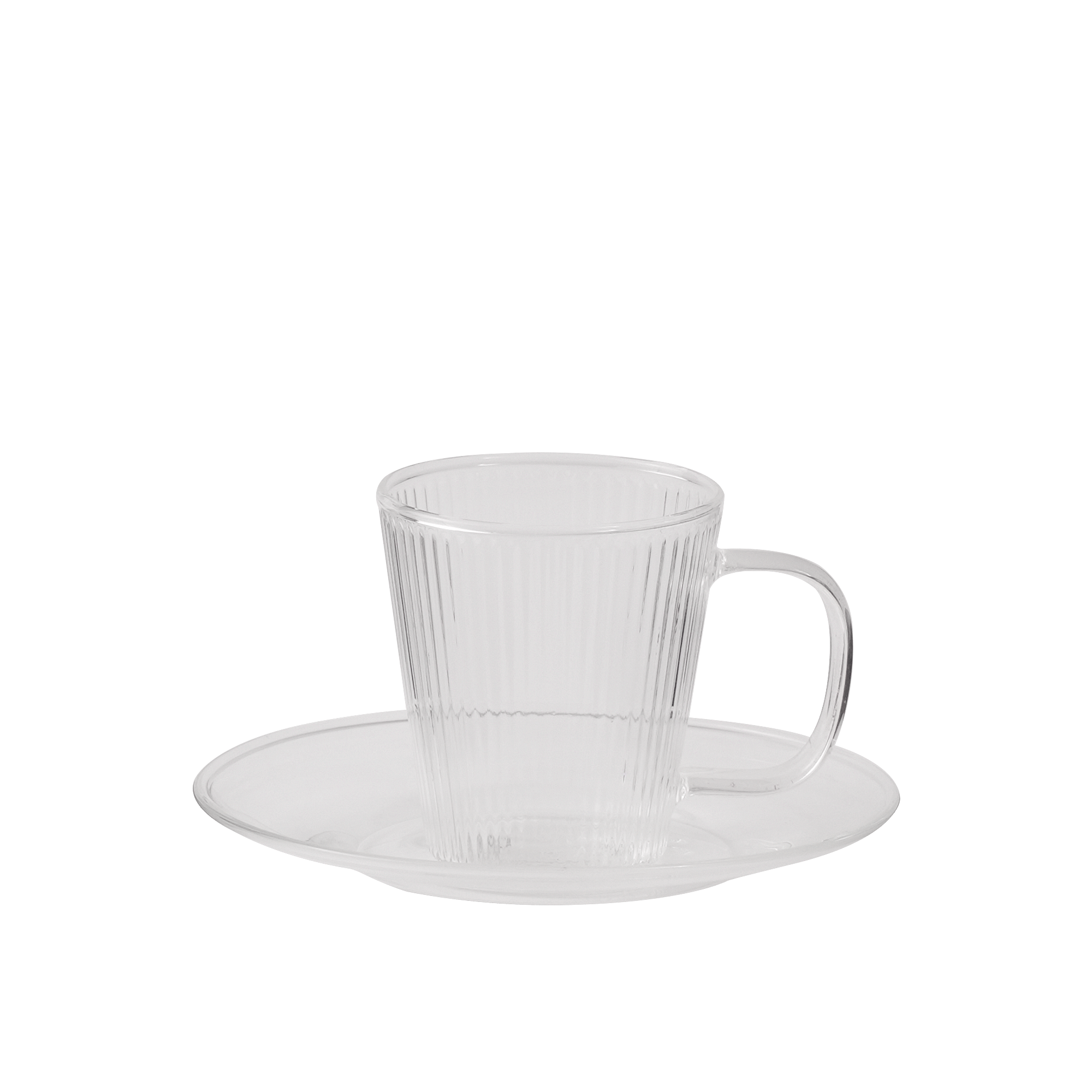 Amour'S Cafe Espresso Cup & Saucer