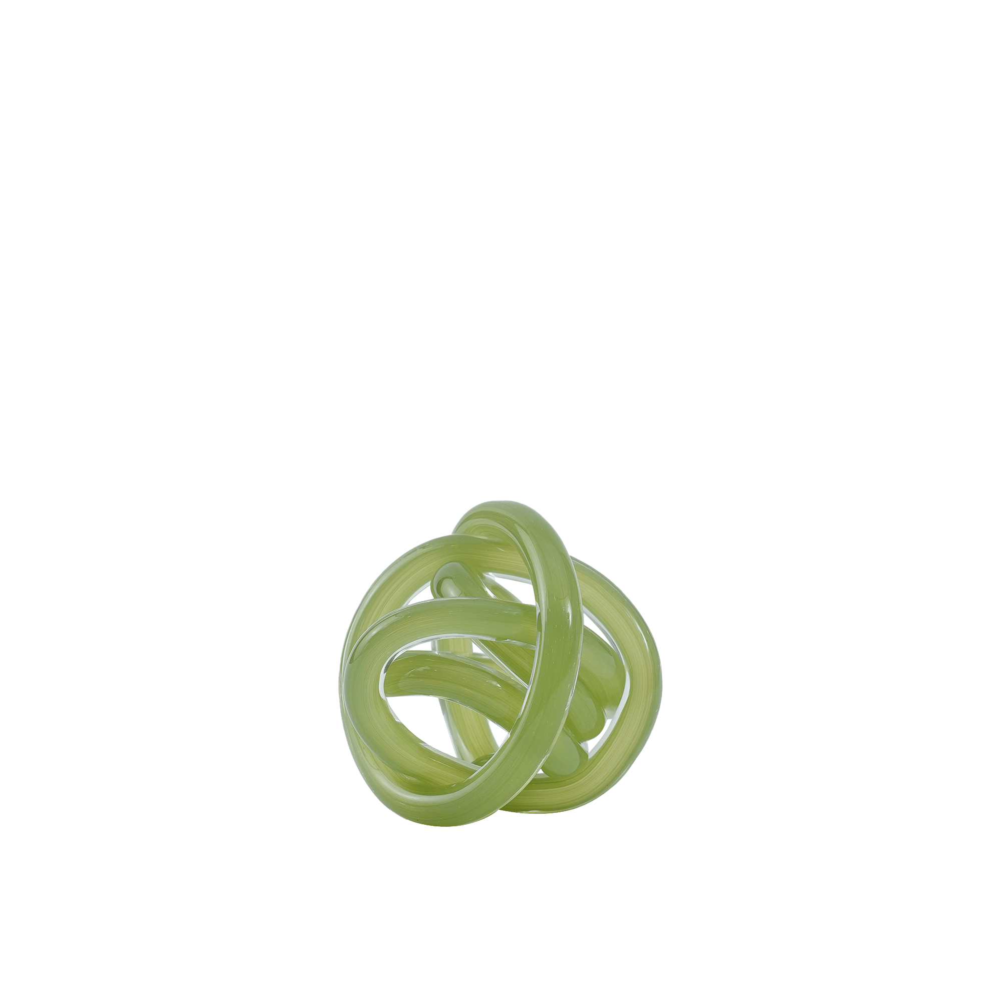 Zircon Infinity Knot Green