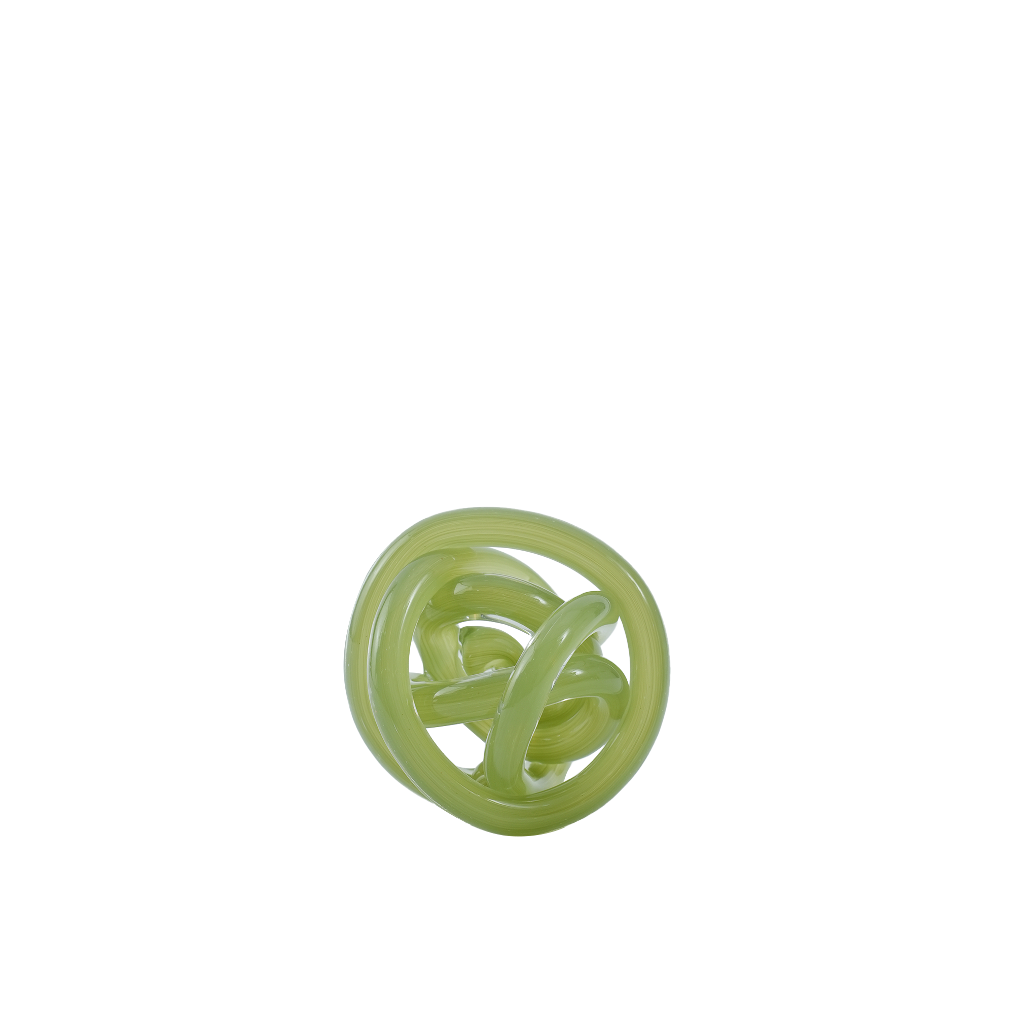 Zircon Infinity Knot Green