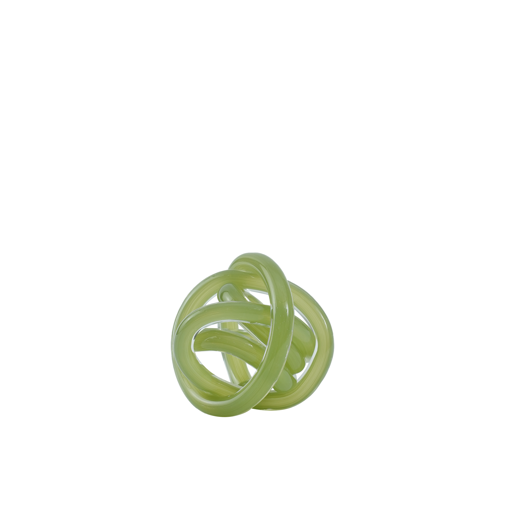 Zircon Infinity Knot Green
