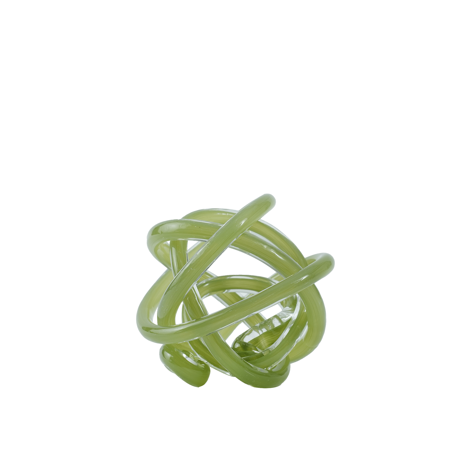 Zircon Infinity Knot Green