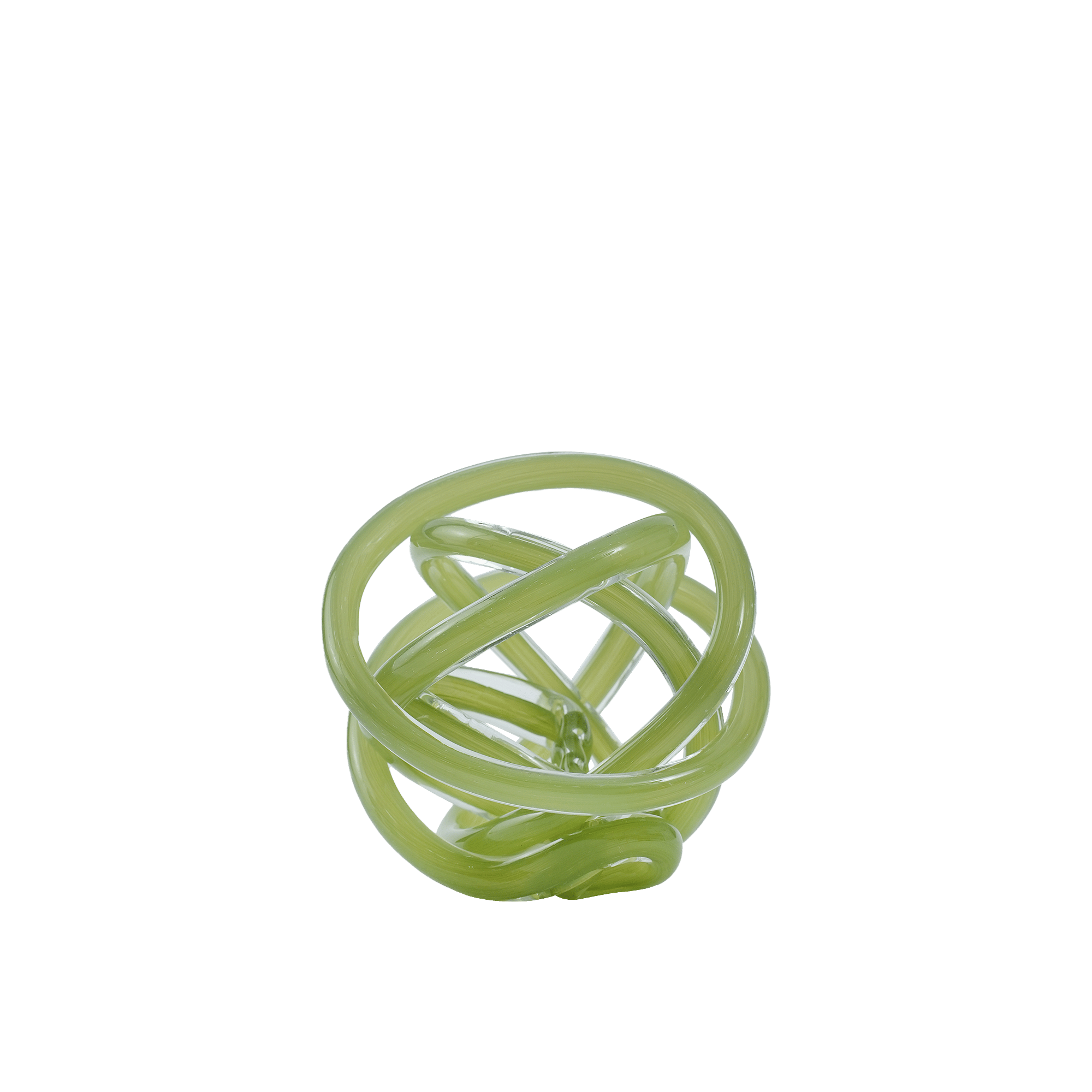 Zircon Infinity Knot Green
