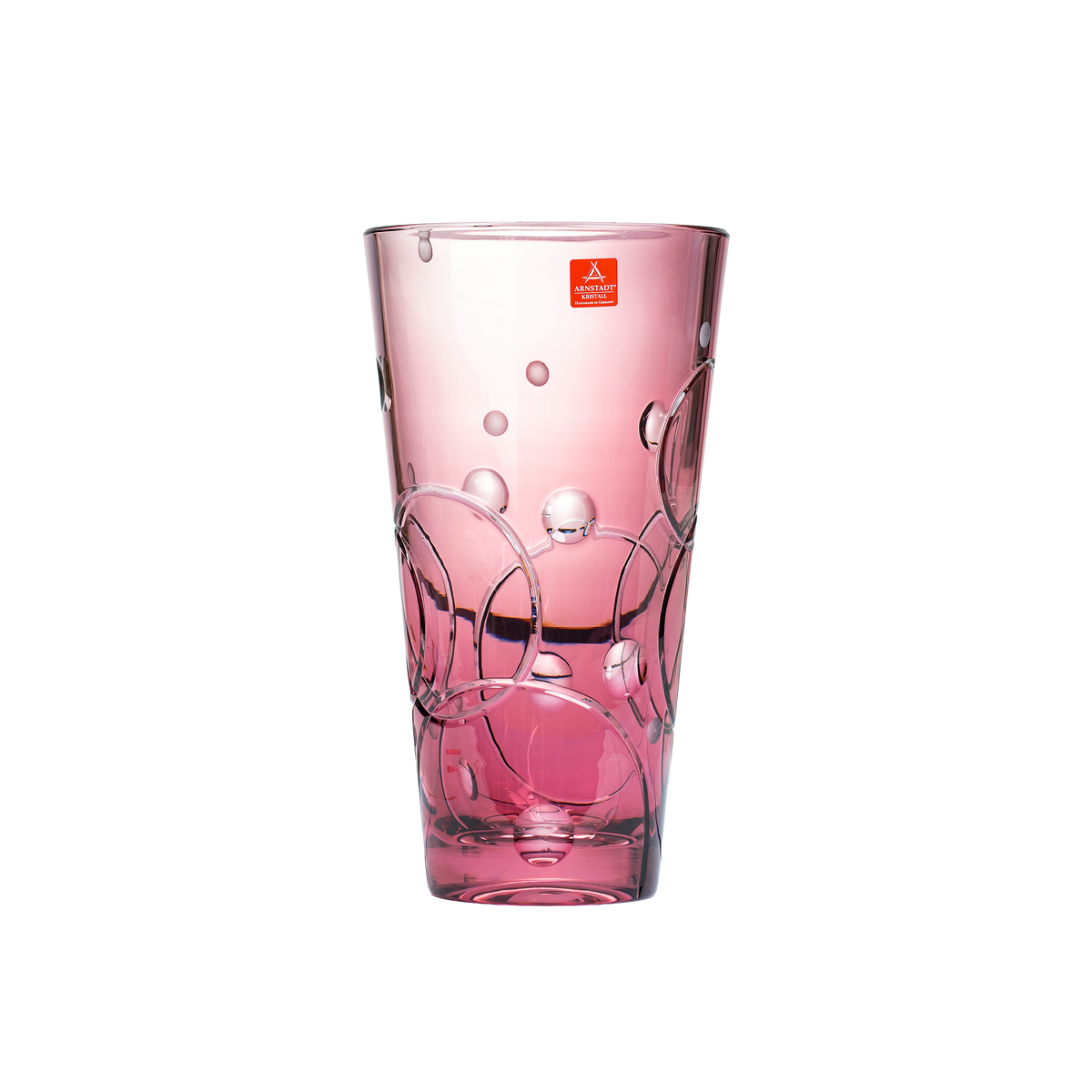 Crystal Circle Rosalin Vase