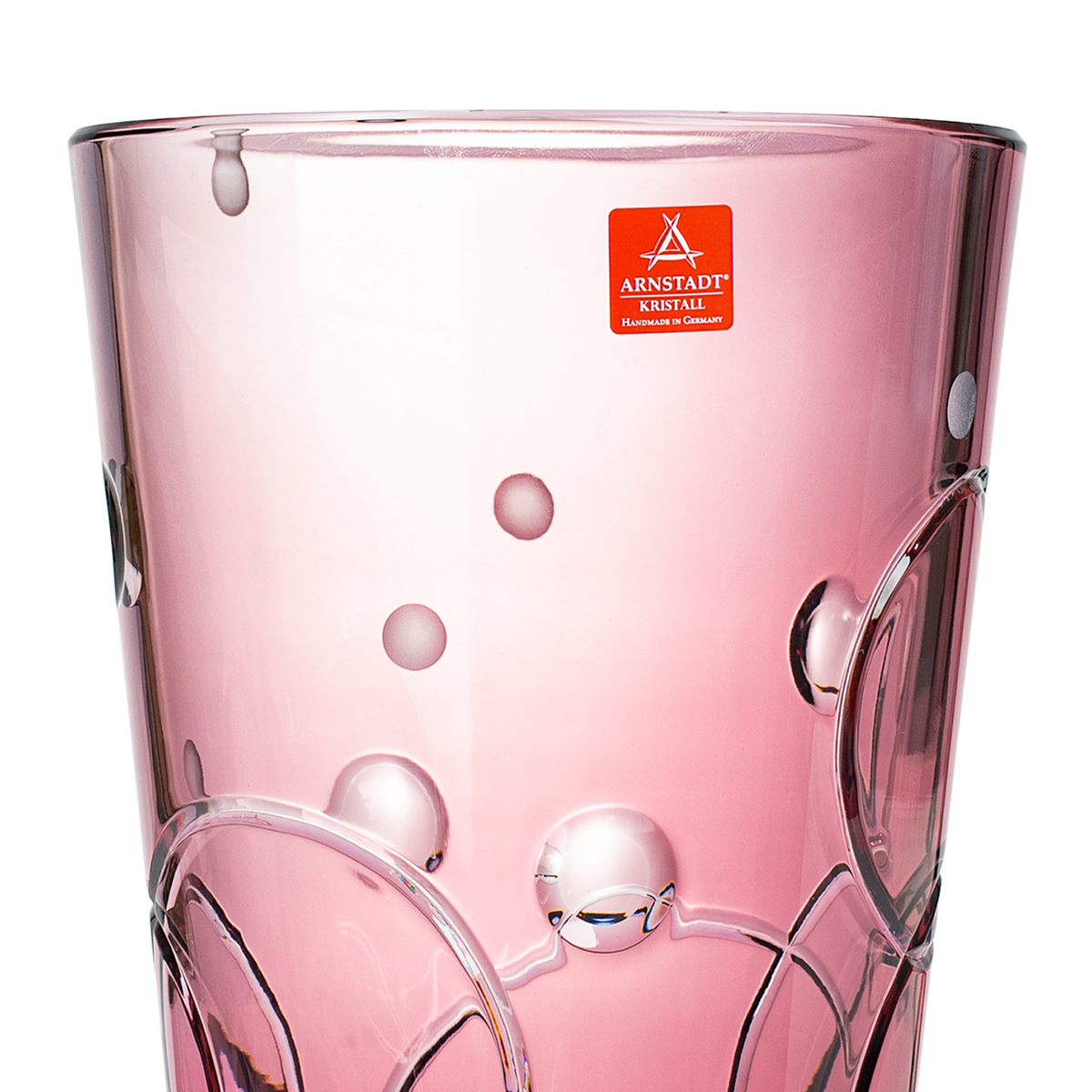 Crystal Circle Rosalin Vase