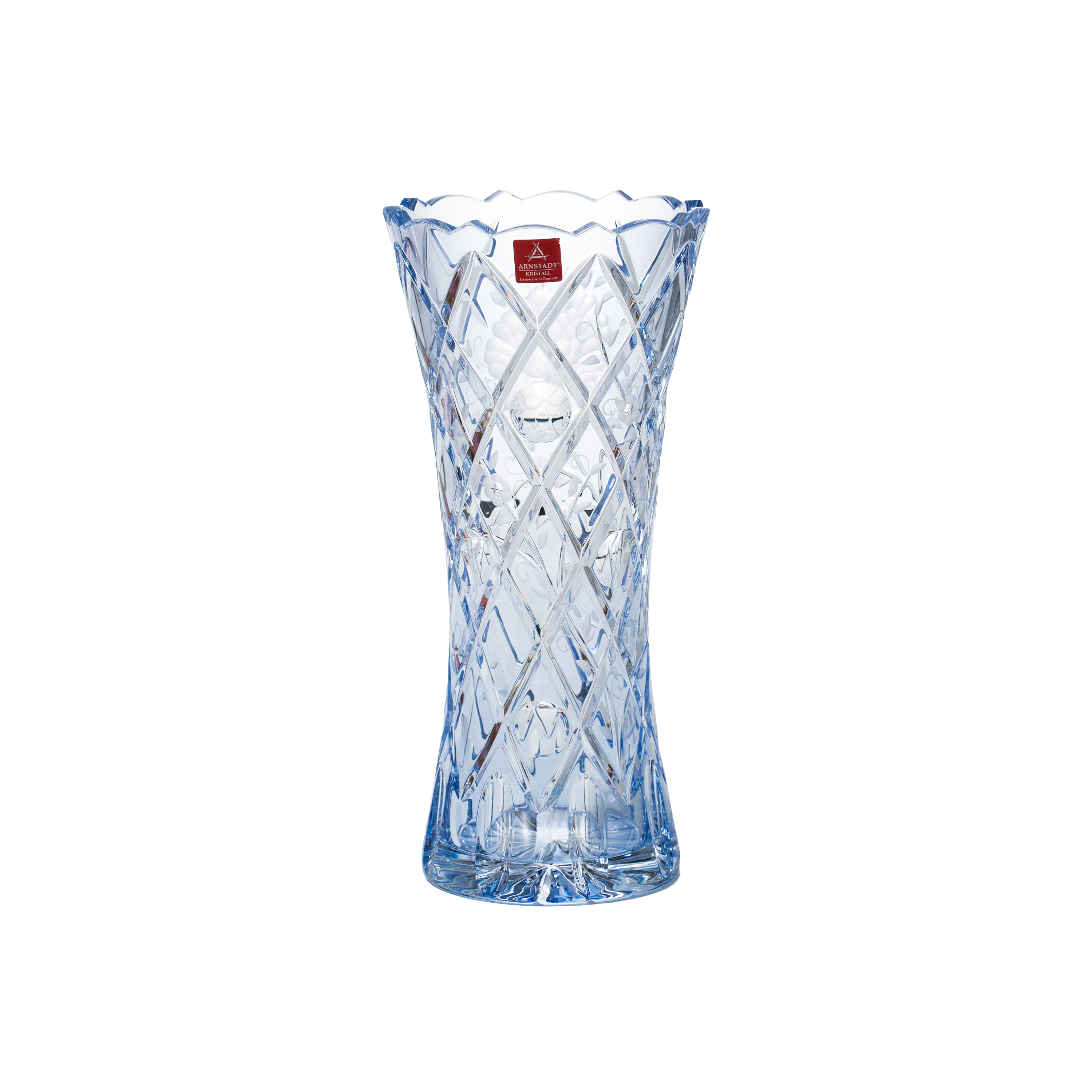 Crystal Sunrose Lavender Vase