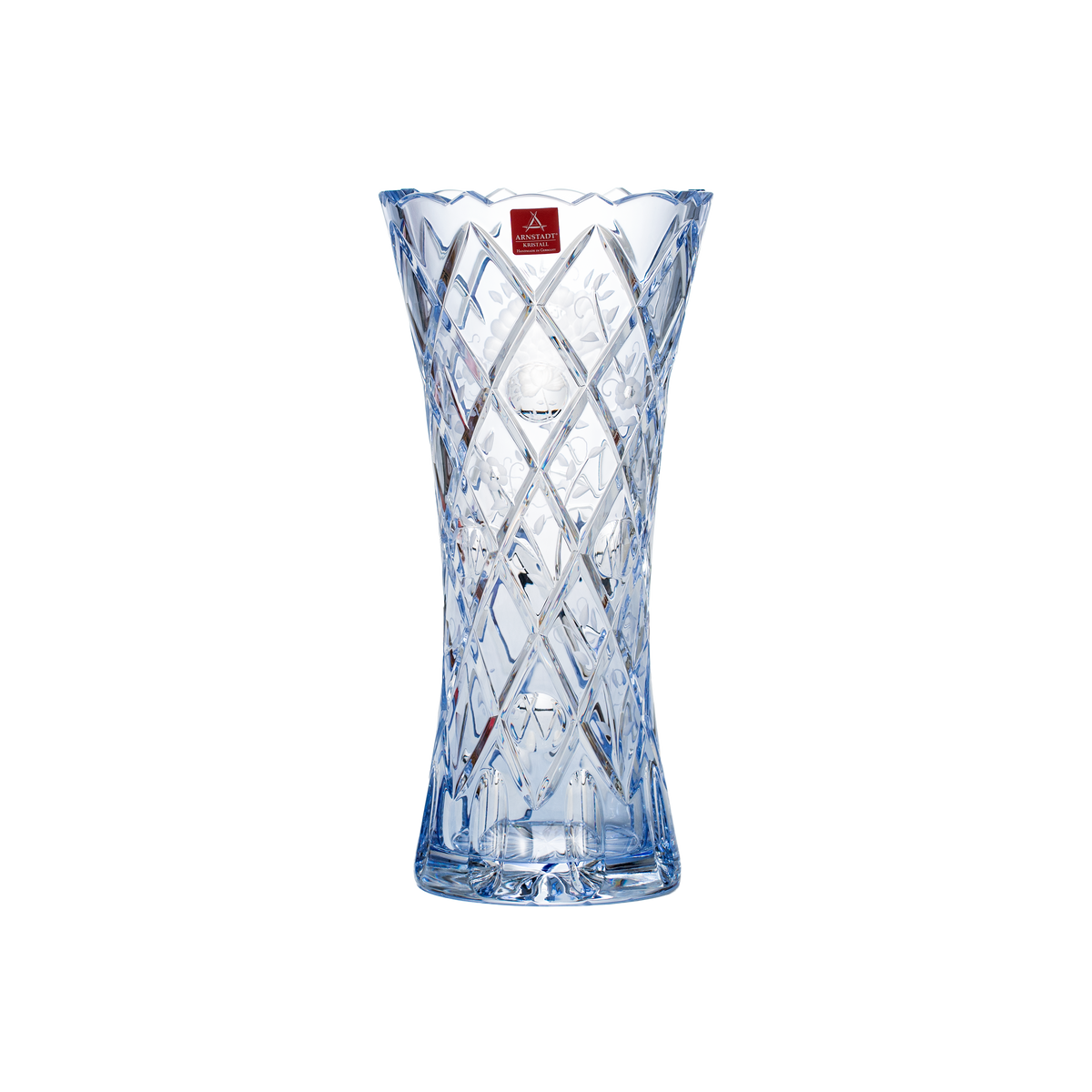 Crystal Sunrose Lavender Vase
