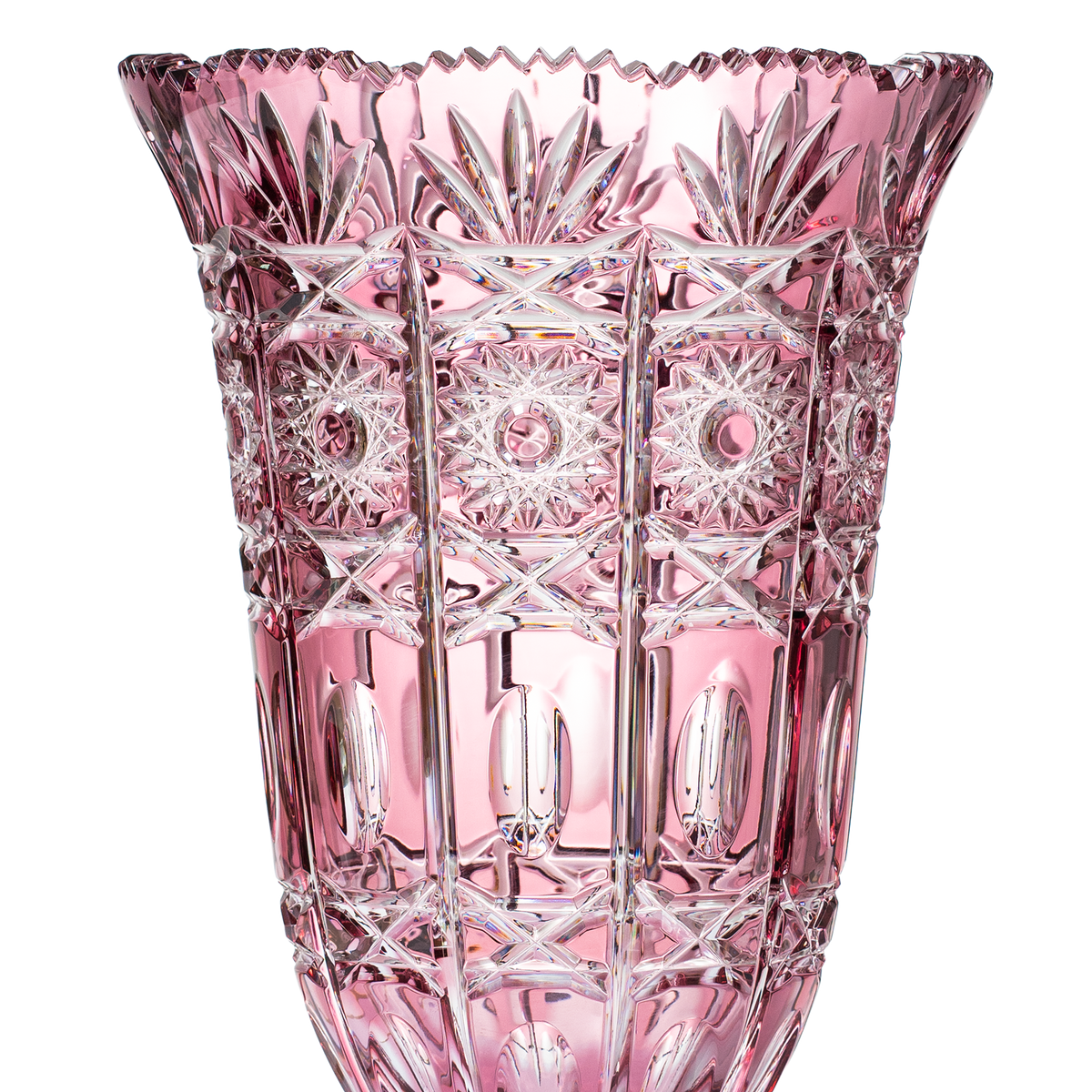 Crystal Dresden Rosalin Vase