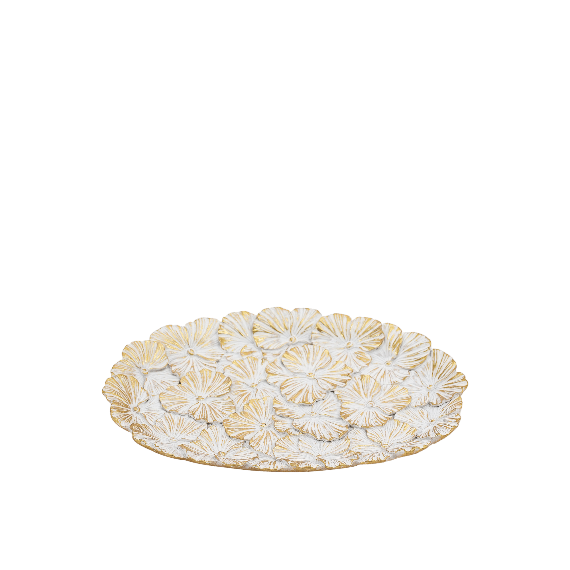Viola tray 23cm gold