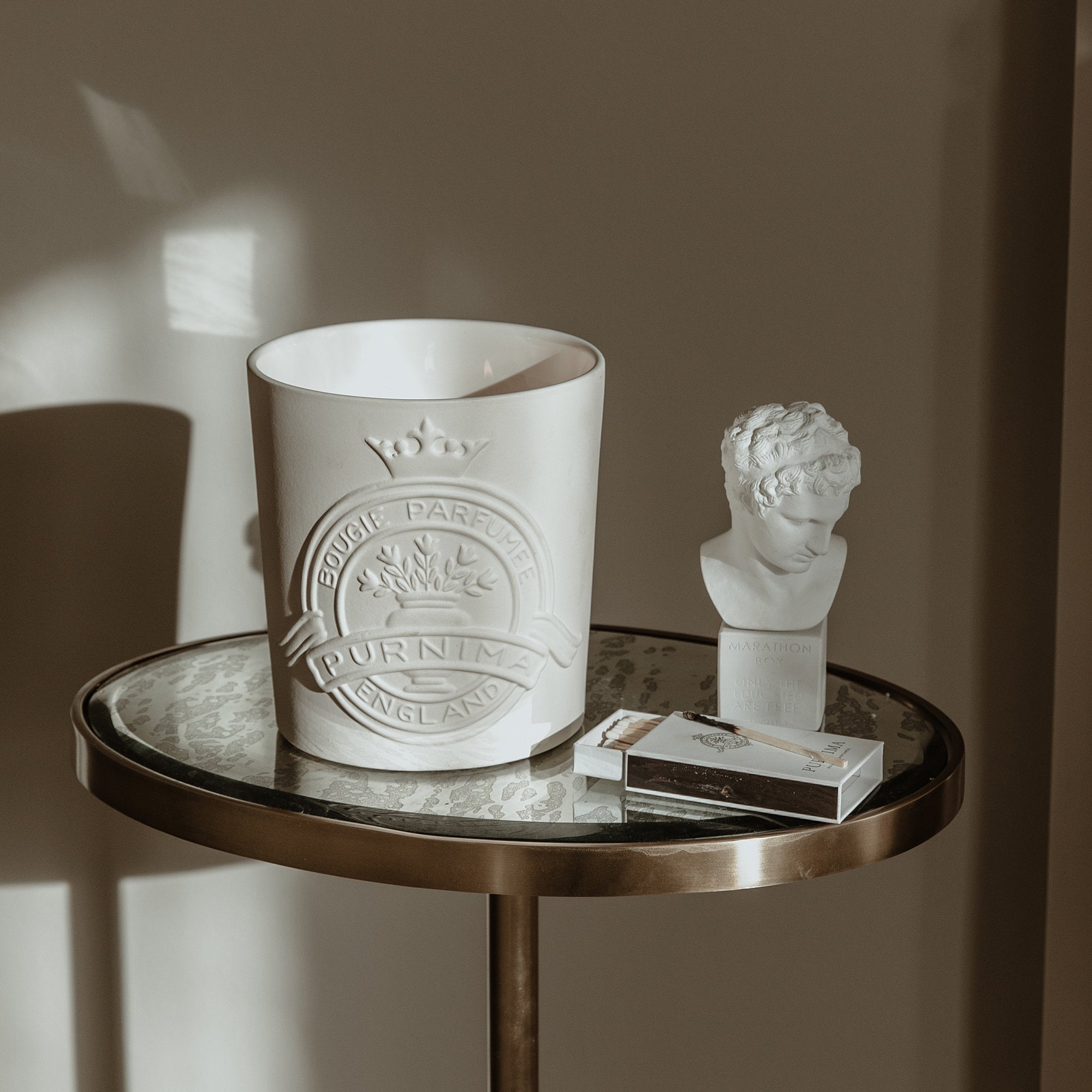 Rose ceramic scented candle 1750gm