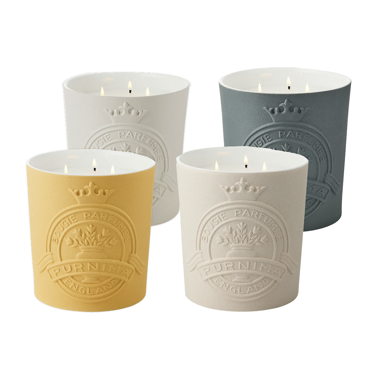 Ambar ceramic scented candle 1750gm