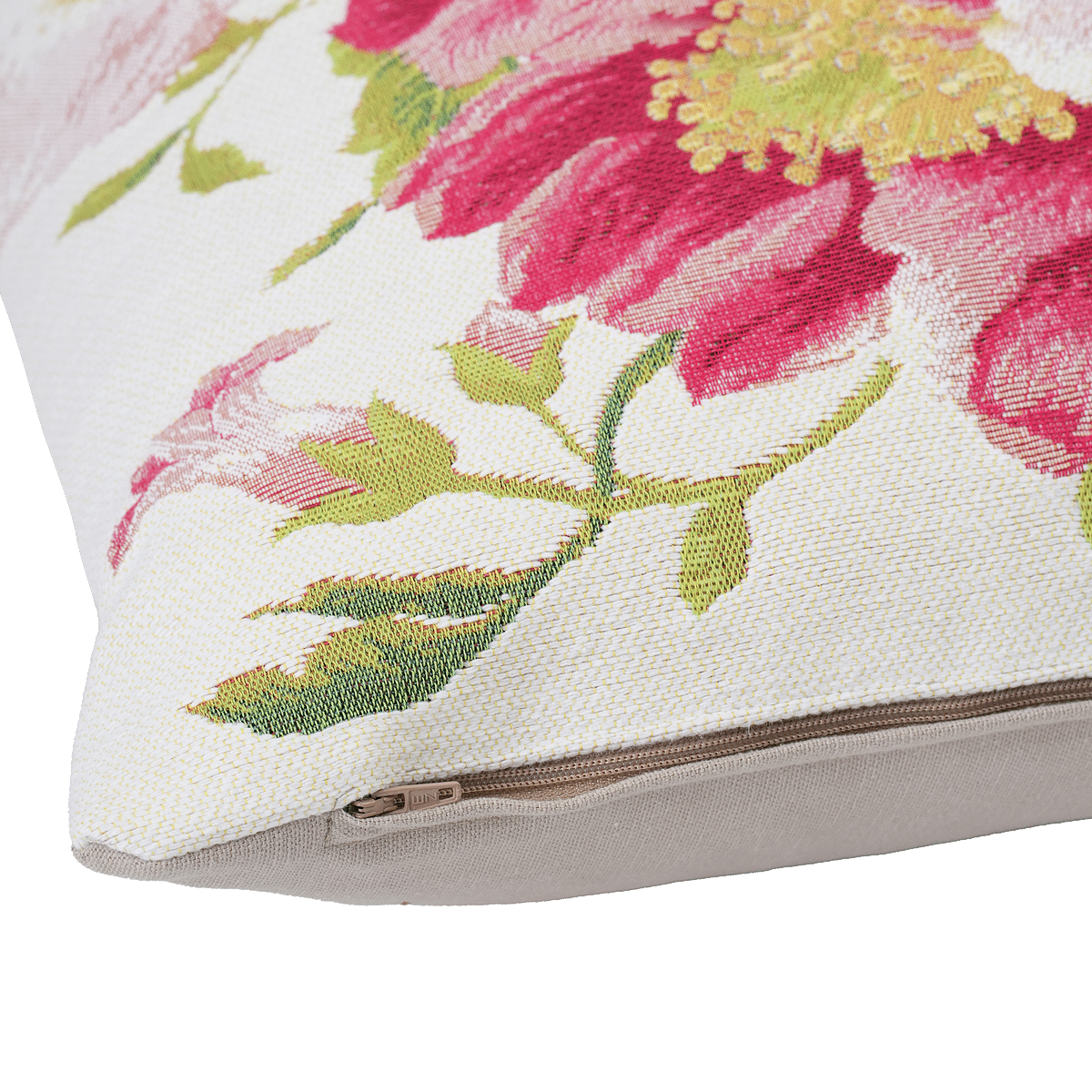 Multi Peonies Tapestry Cushion Cover