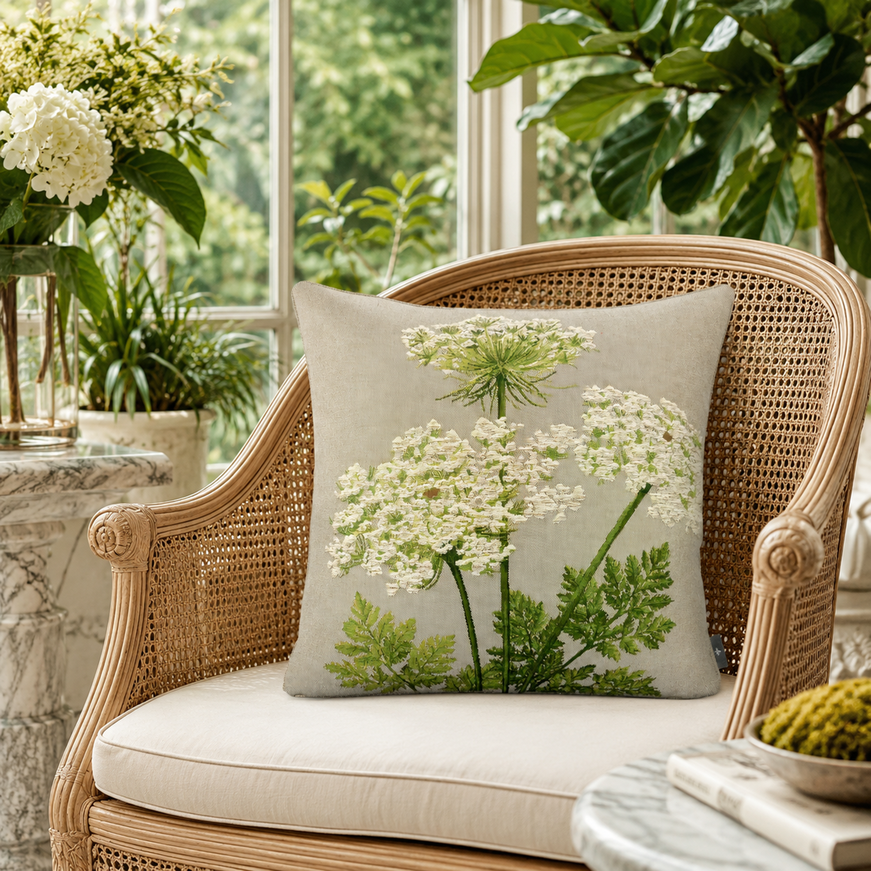 Umbels Tapestry Cushion Cover