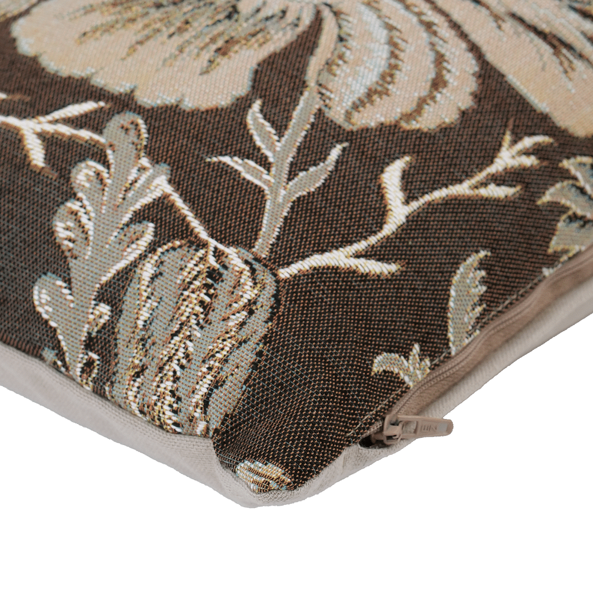 Long Stylized flowers Cushion Cover