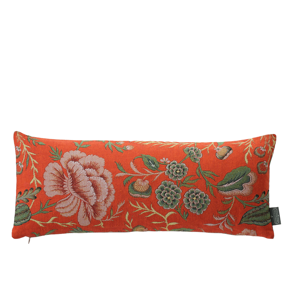 Long Stylized flowers Cushion Cover