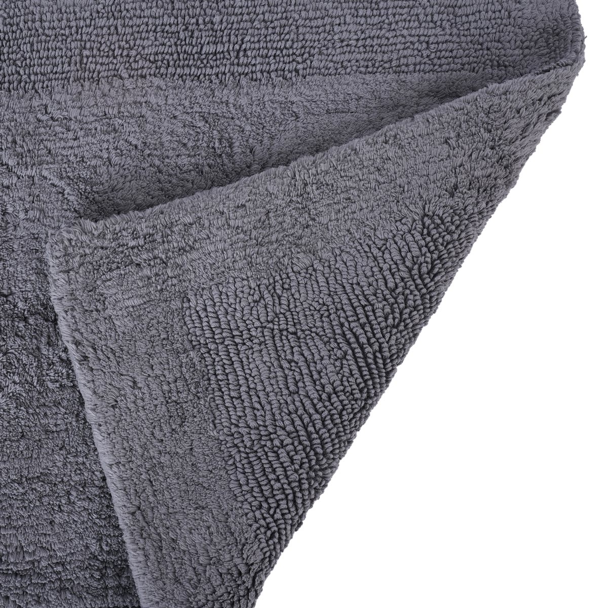 Furrow Reversible 100% Cotton Bath Rug