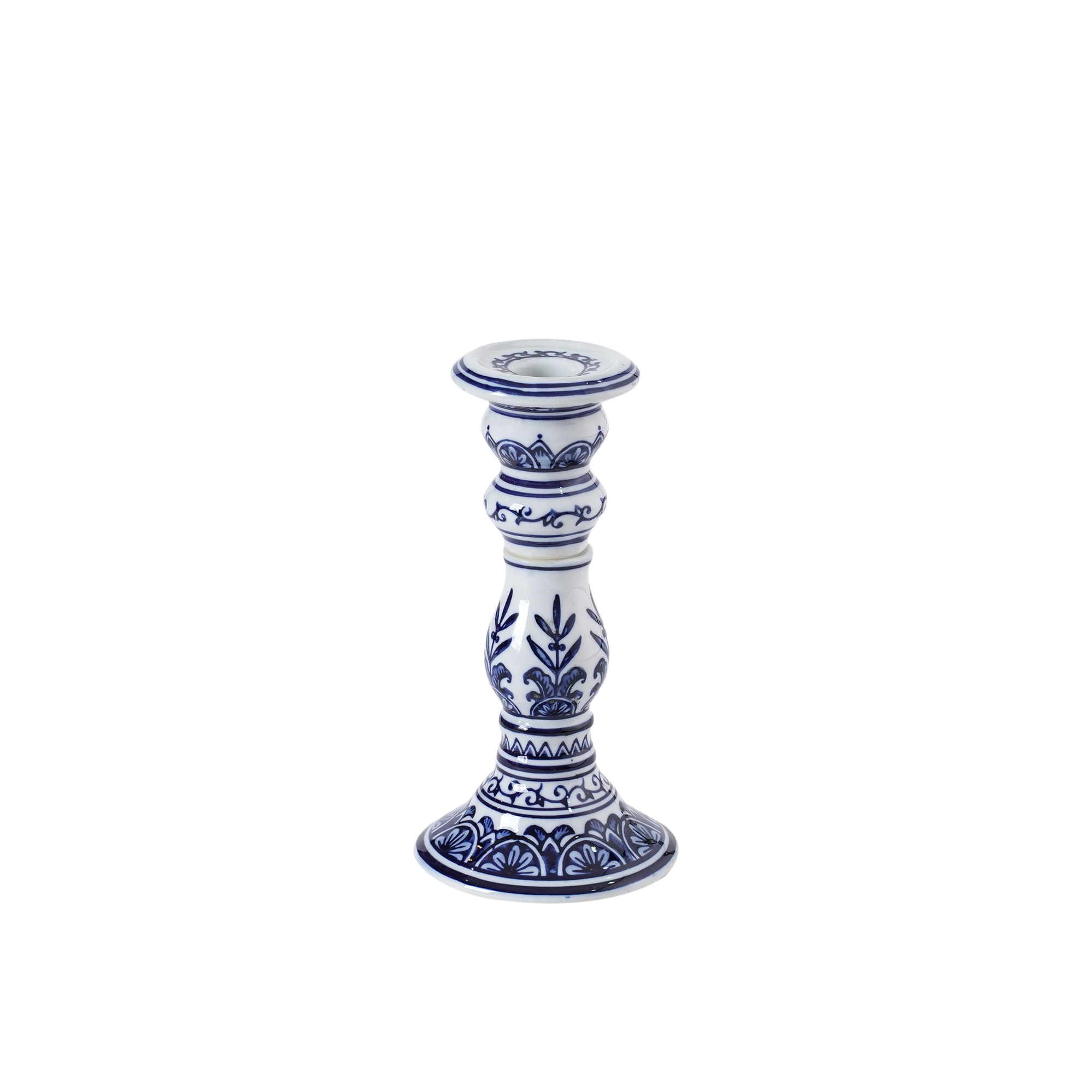 Chinoiserie Taper Candle Holder H20 cm