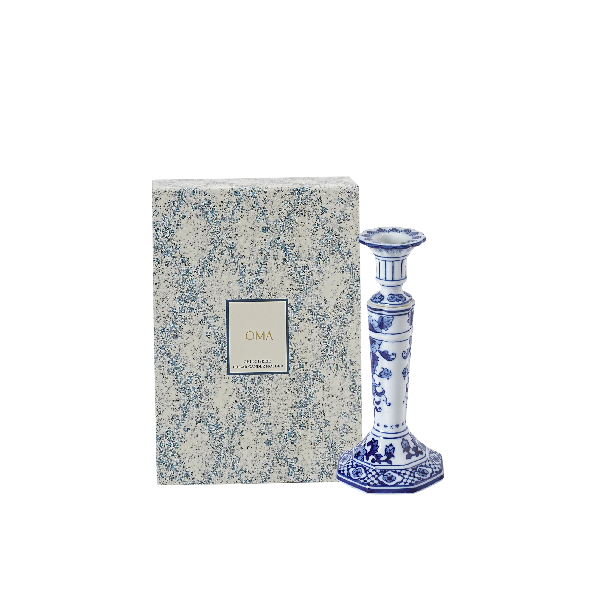 Chinoiserie Taper Candle Holder DIA11 cm