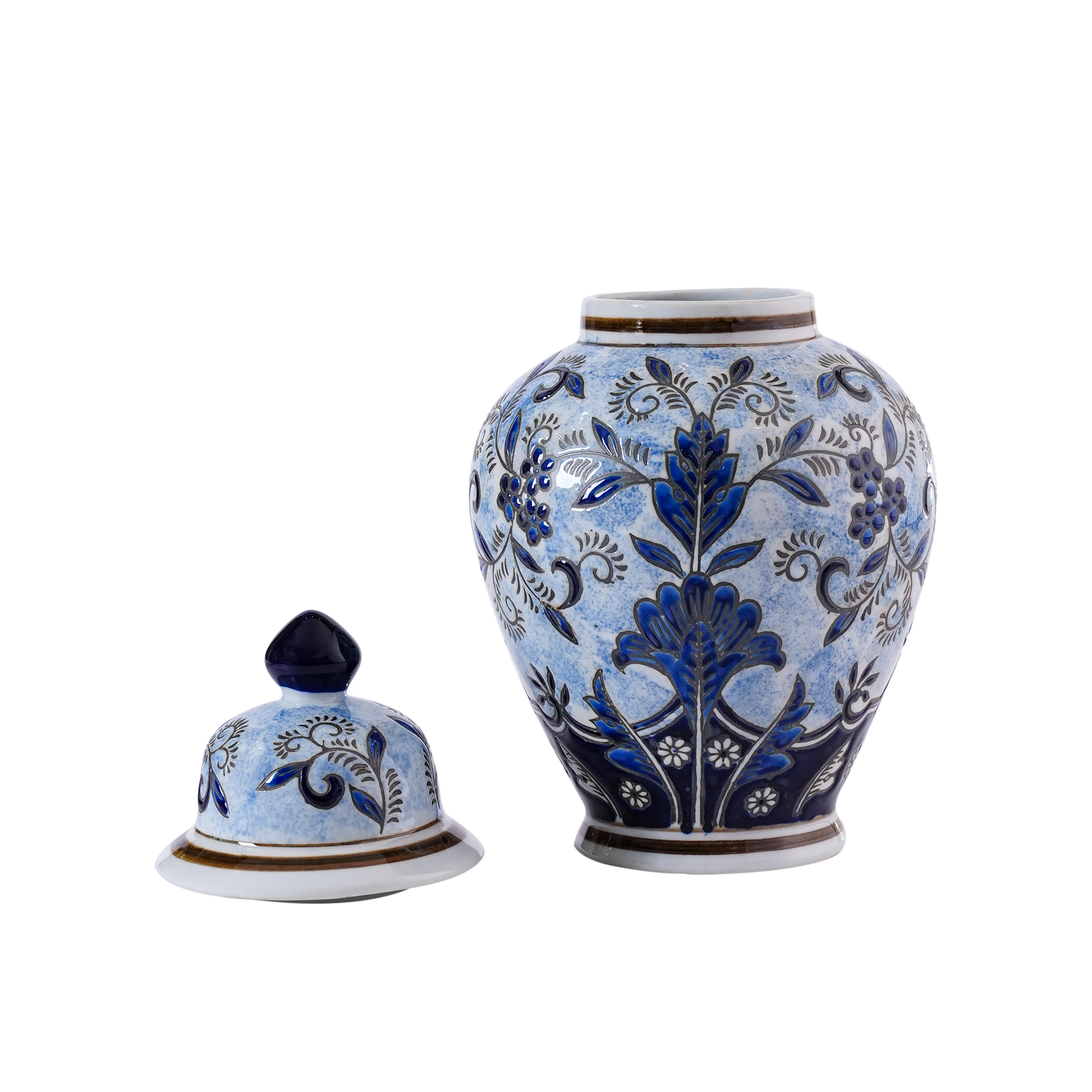 Chinoiserie Ginger Jar H30 cm