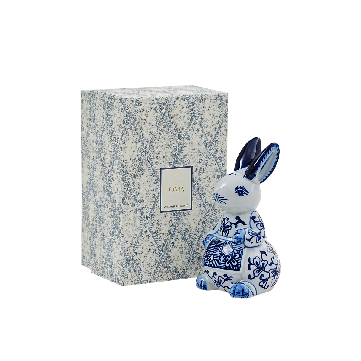 Chinoiserie Rabbit H16 cm